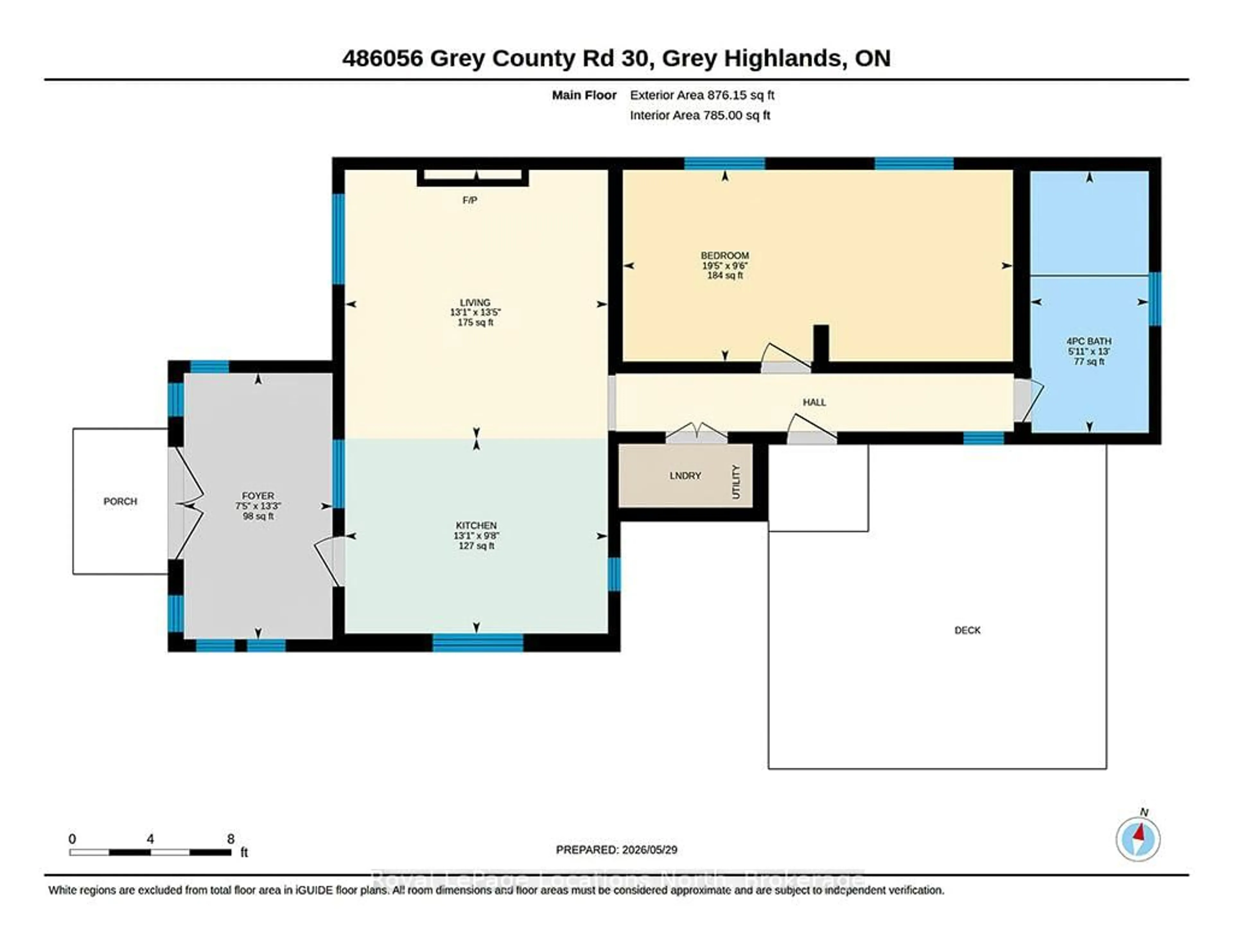 Floor plan for 486056 Grey Road 30, Grey Highlands Ontario N0C 1H0