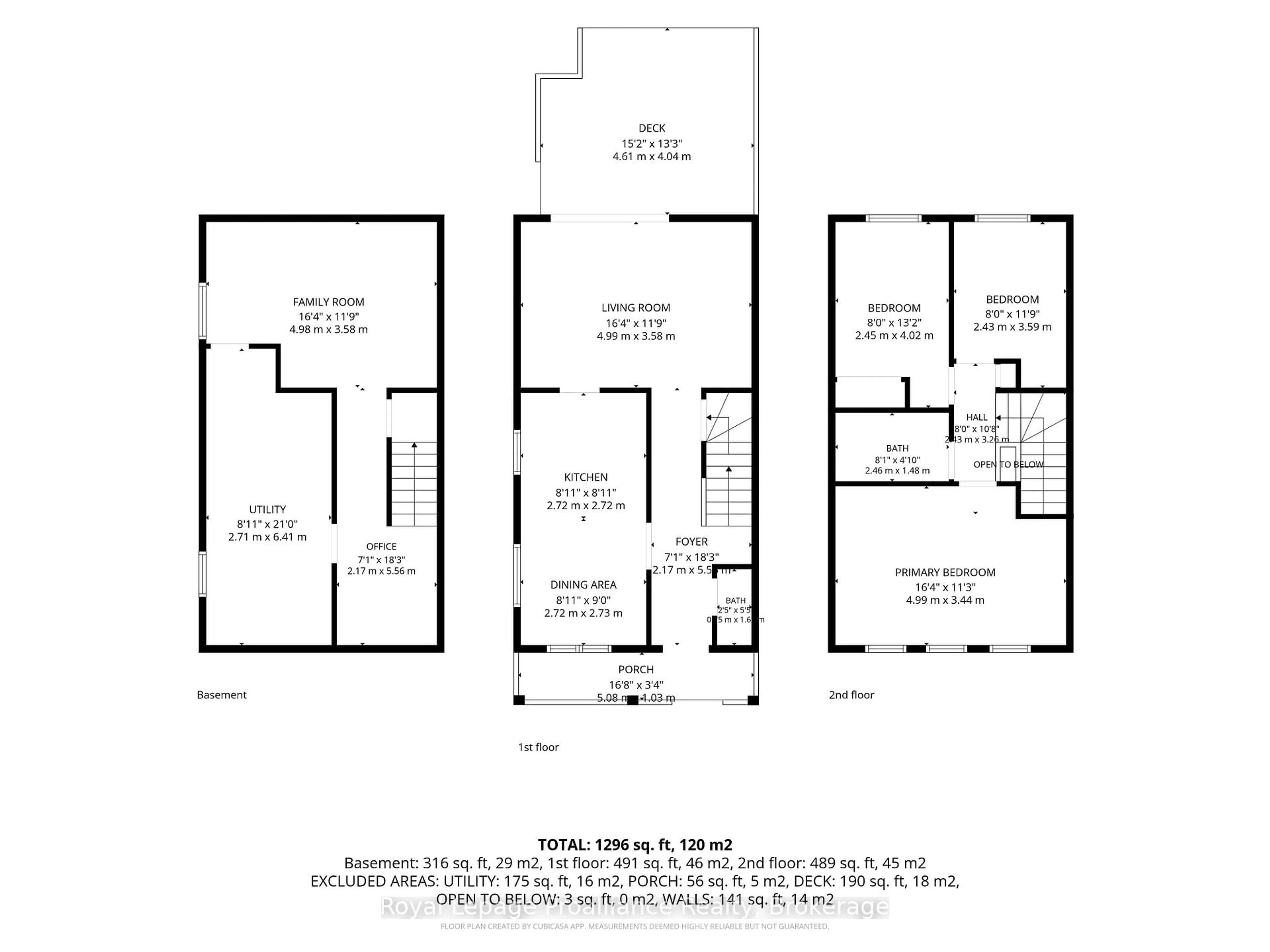 Floor plan for 41 Burnham Blvd, Port Hope Ontario L1A 4G5