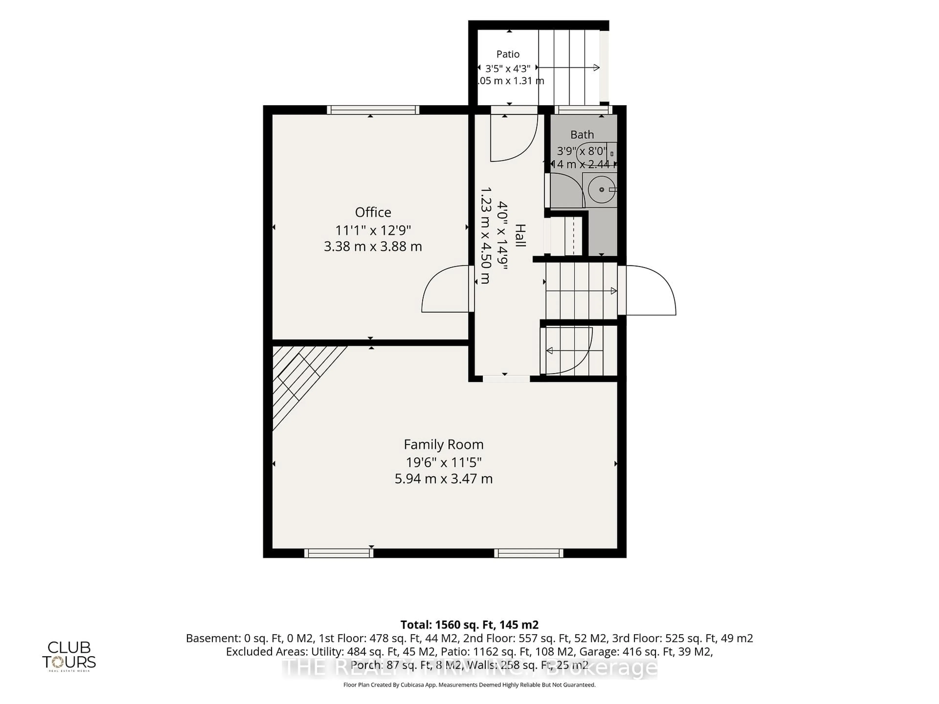 Floor plan for 52 Maxwell Cres, London North Ontario N5X 1Z1