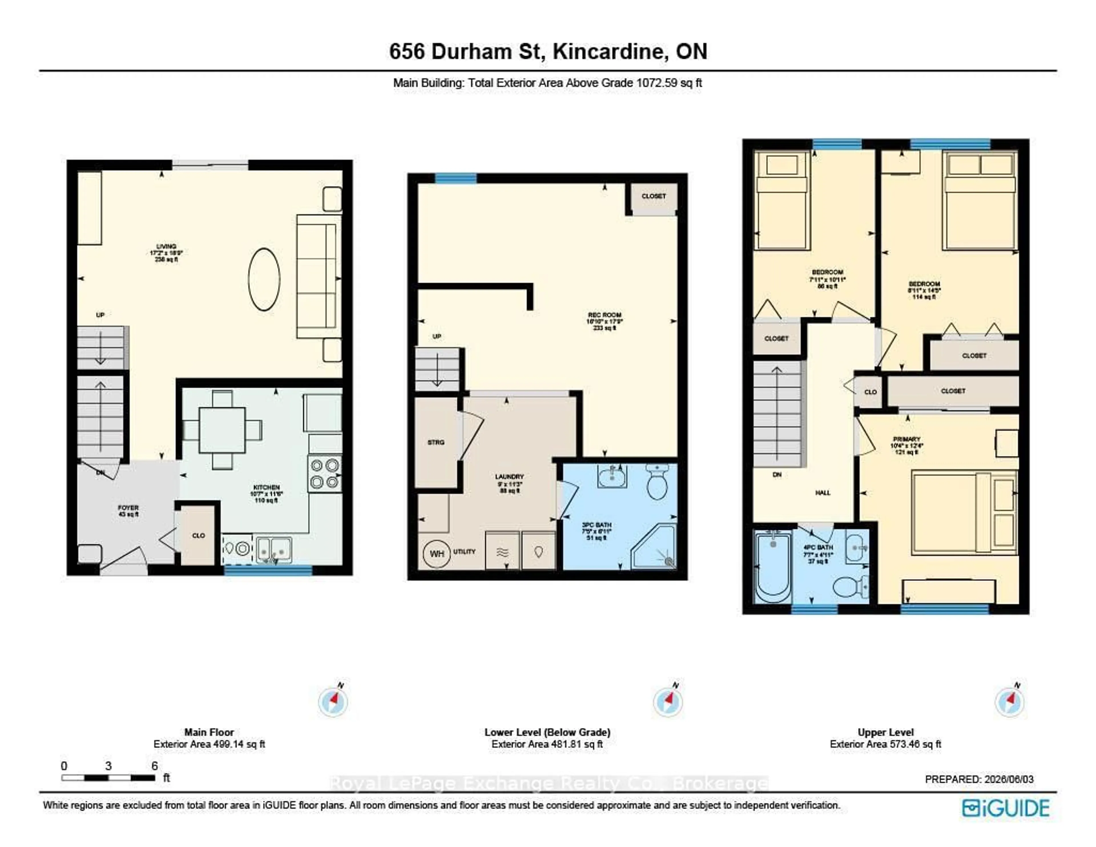 Floor plan for 656 Durham St #48, Kincardine Ontario N2Z 1N6
