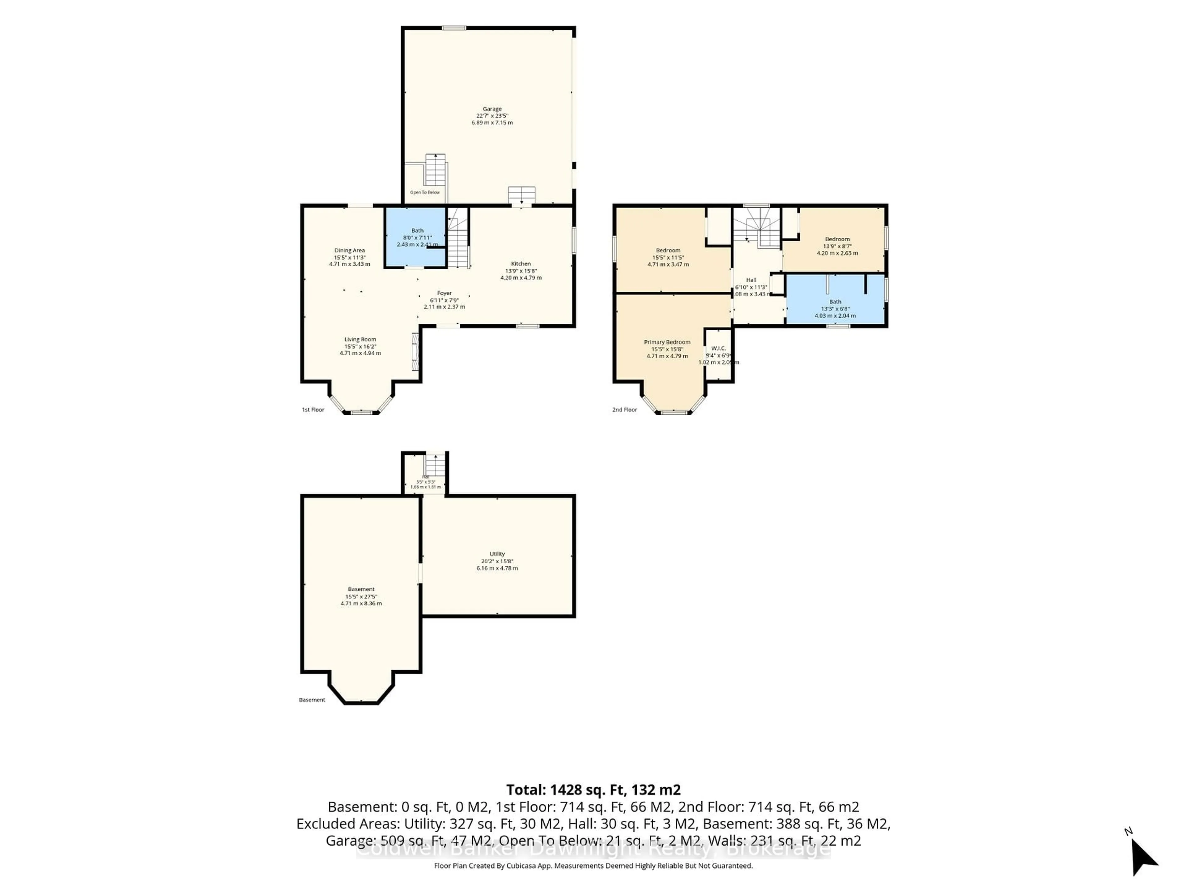 Floor plan for 728 North Line, Kincardine Ontario N0G 2R0