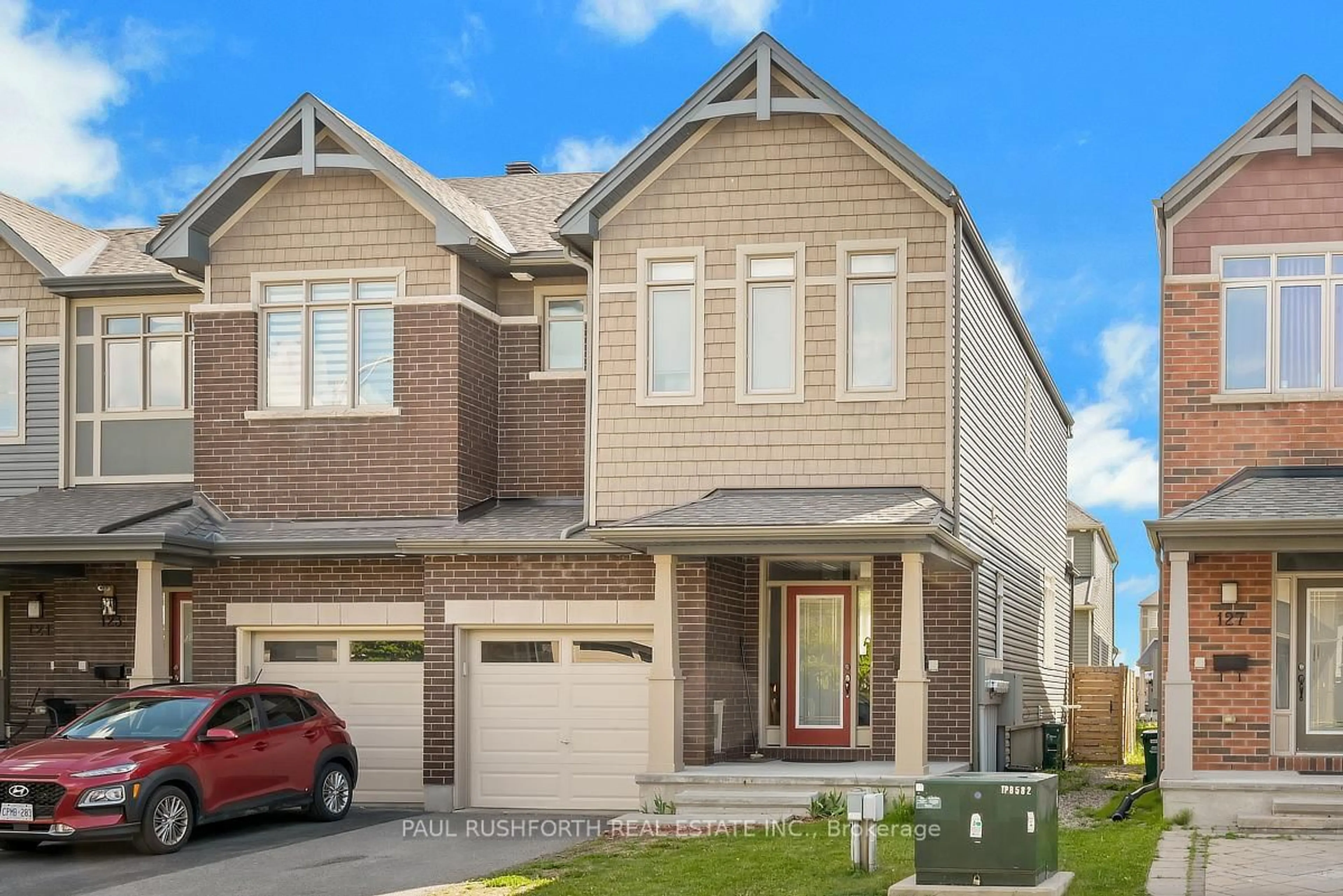 Home with brick exterior material, street for 125 Overberg Way, Ottawa Ontario K2S 0V9