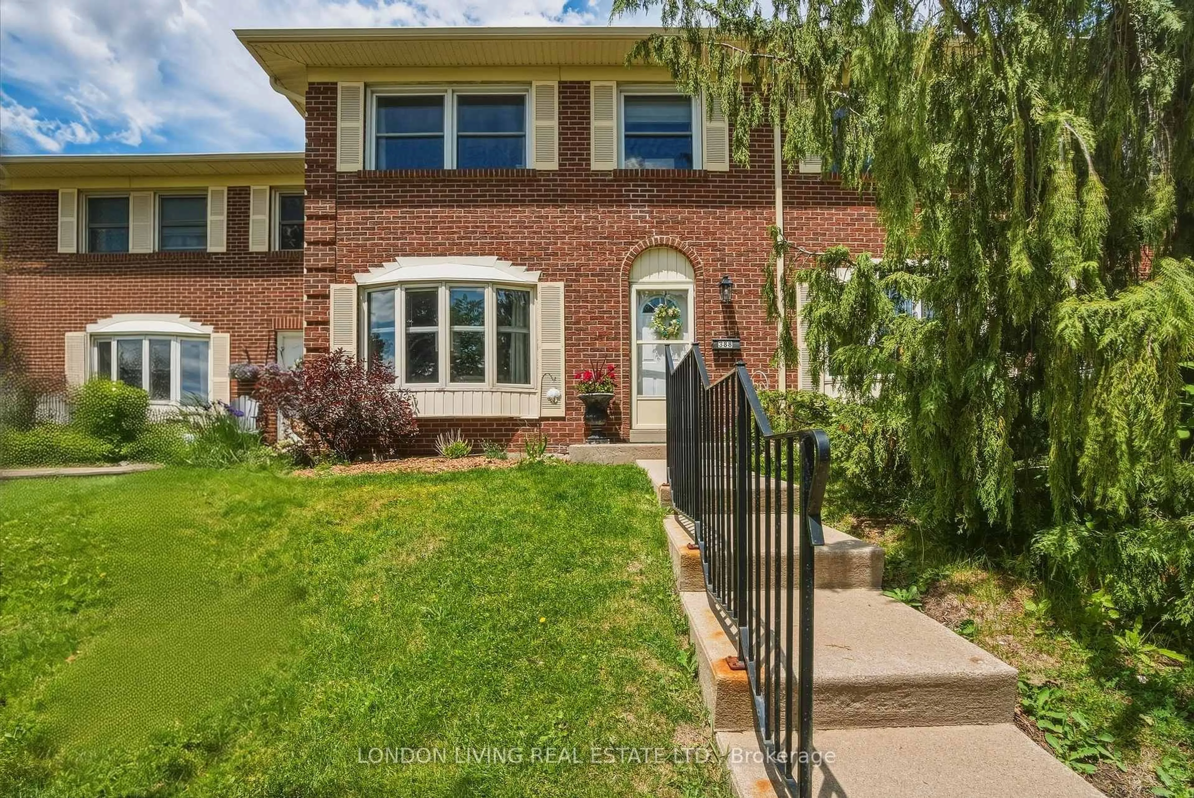 Home with brick exterior material, street for 388 Homestead Crt #36, London North Ontario N6G 2E9