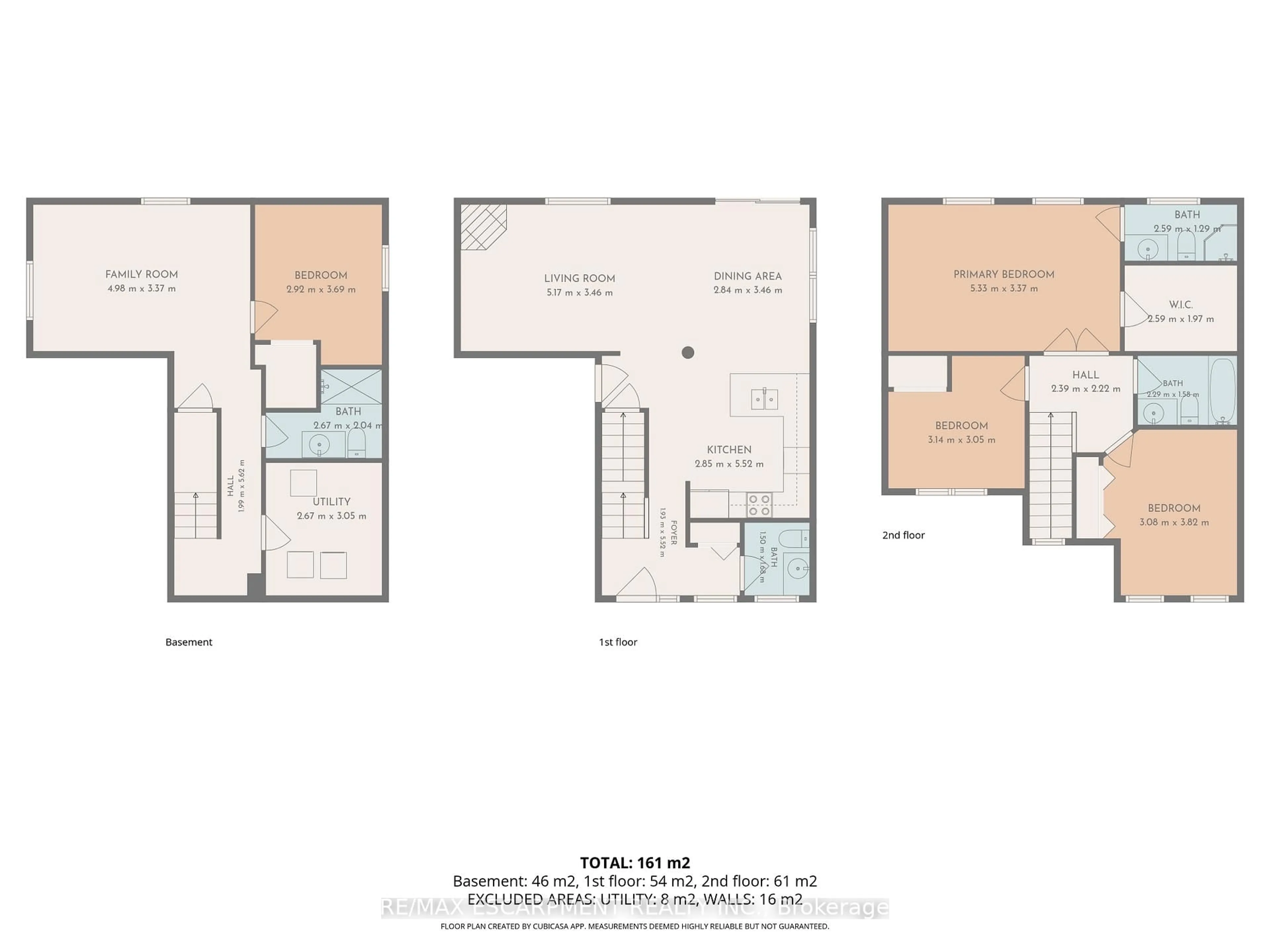 Floor plan for 784 Butternut Ave, Waterloo Ontario N2V 2M3