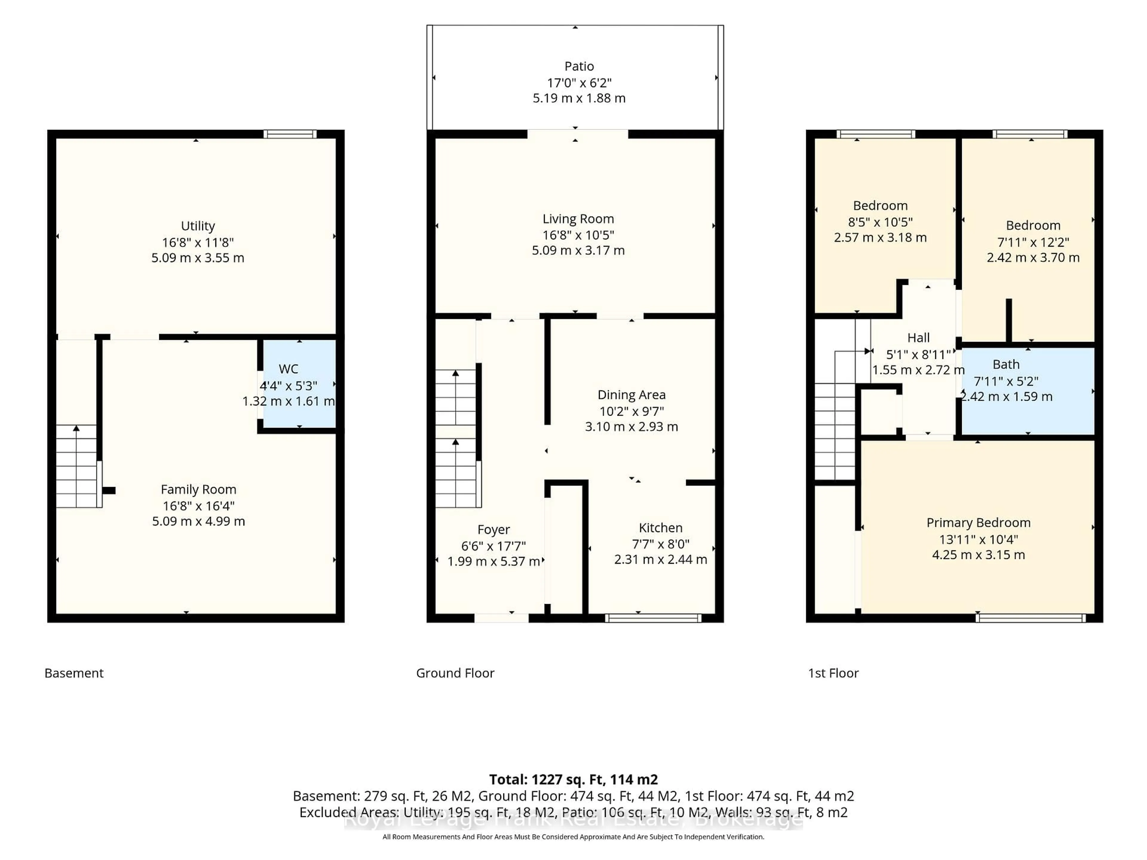 Floor plan for 400 Westwood Dr #A3, Cobourg Ontario K9A 2B6