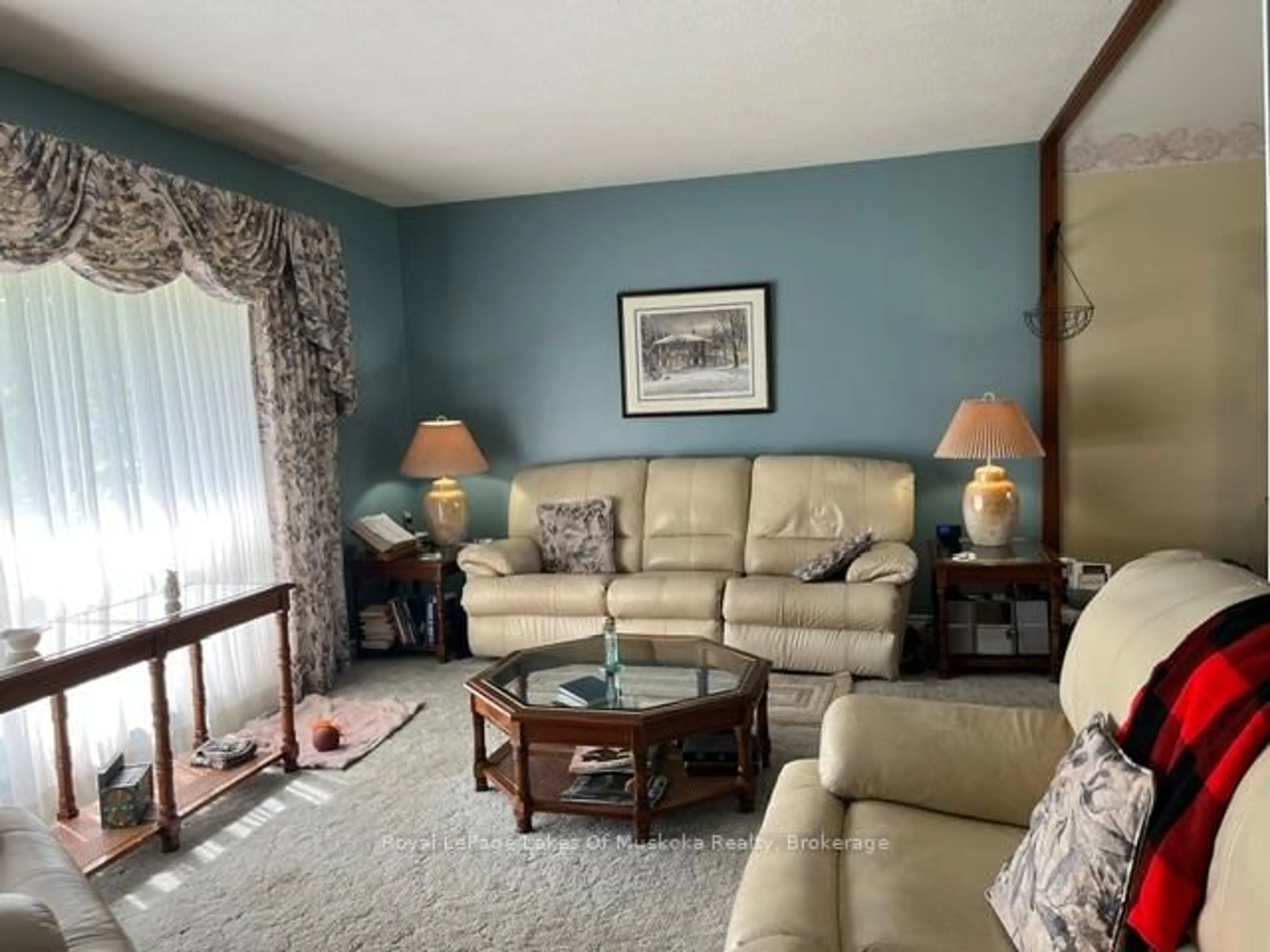 Living room with furniture, unknown for 25 Fitz Ave, South River Ontario P0A 1X0