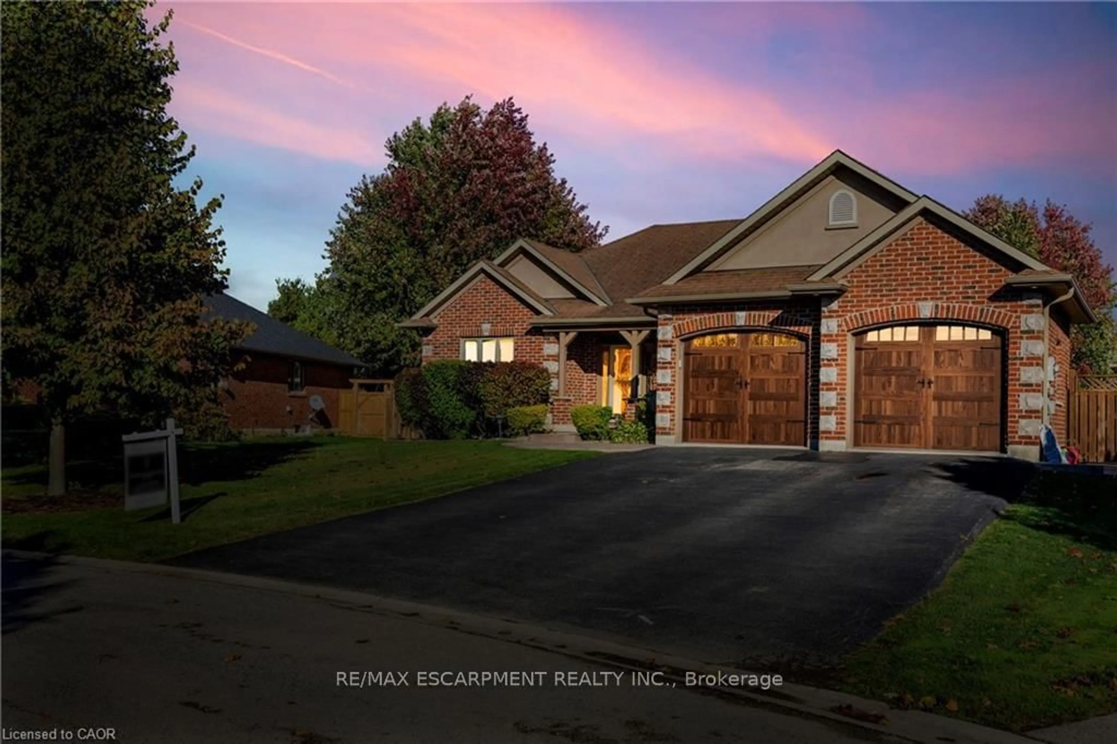 Home with brick exterior material, street for 46 Sea Breeze Dr, Norfolk Ontario N0A 1N7