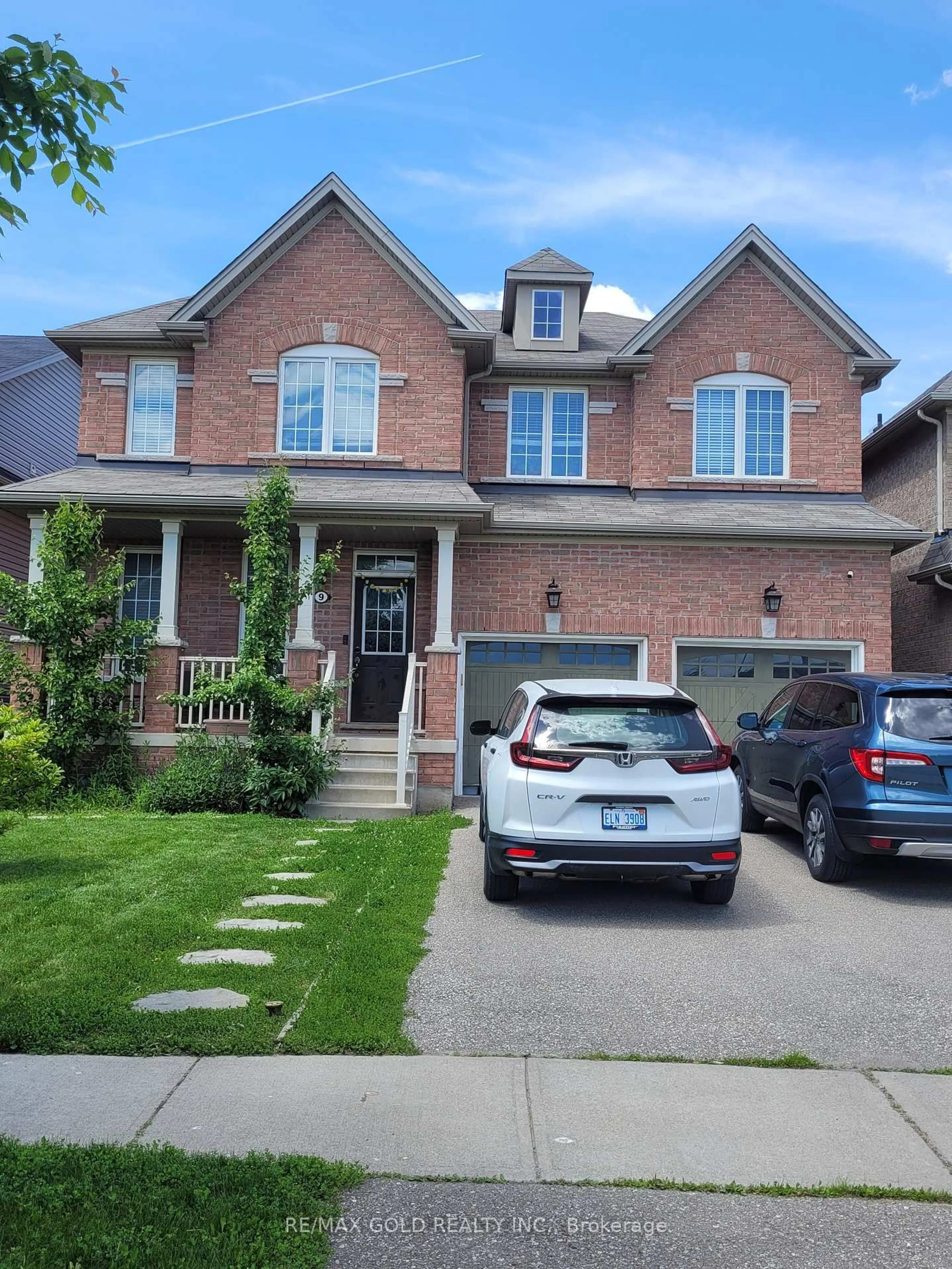 Home with brick exterior material, street for 9 Burgess Cres, Brantford Ontario N3T 0J5