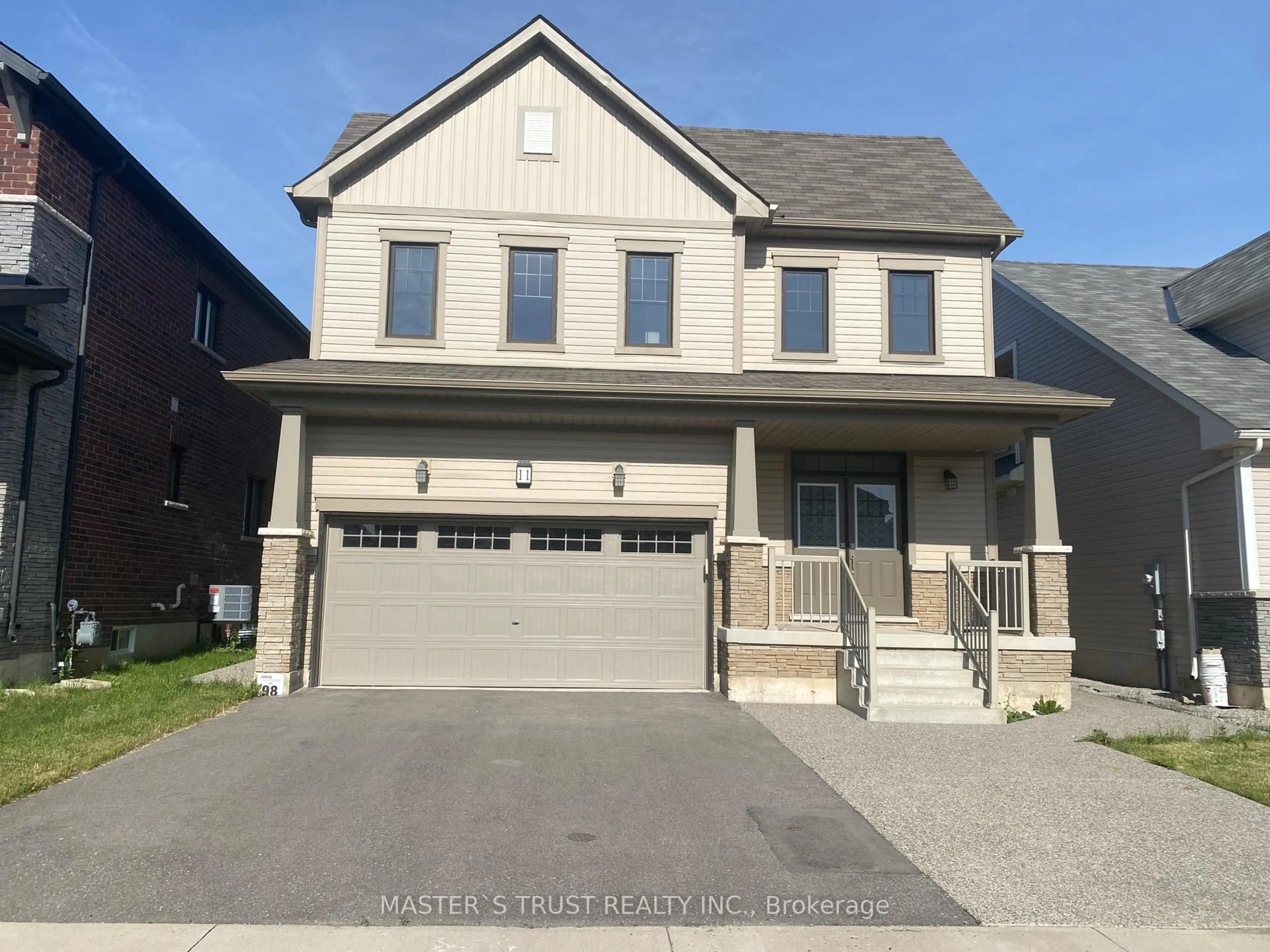 Home with brick exterior material, street for 11 Victory Dr, Thorold Ontario L2V 0K1