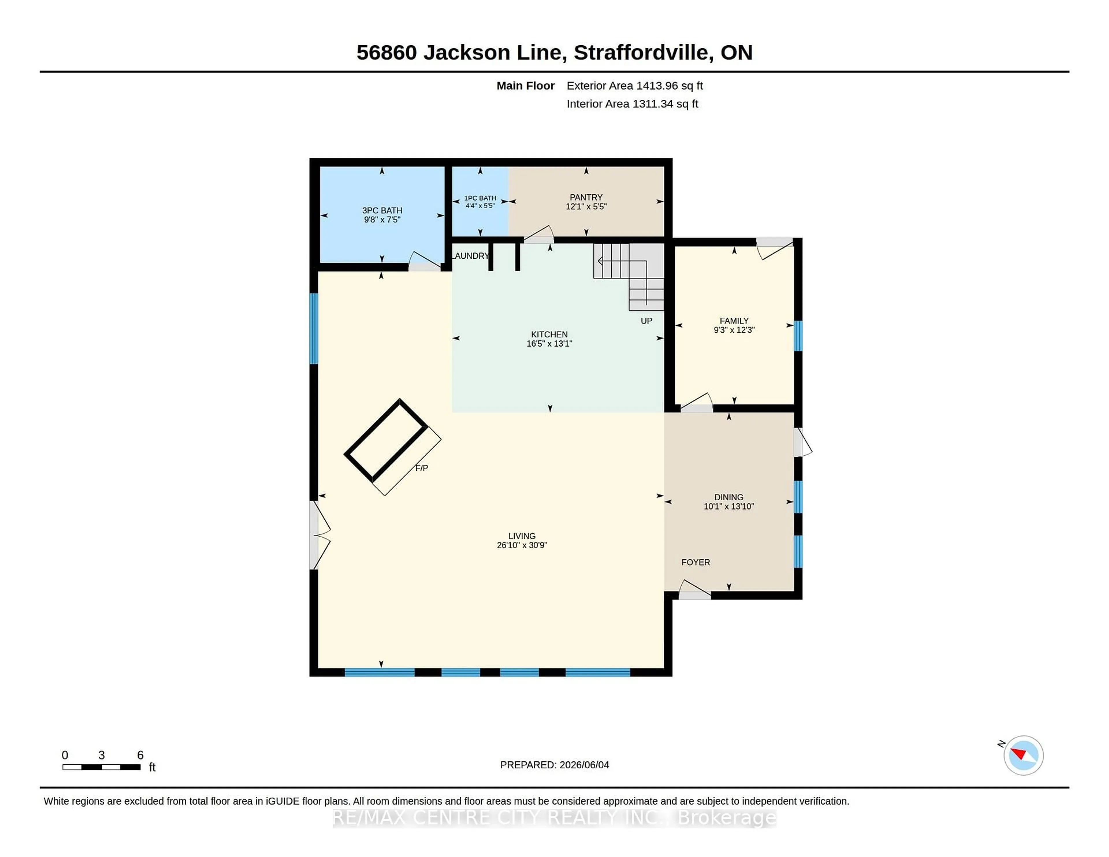 Floor plan for 53860 Jackson Line, Bayham Ontario N0J 1Y0