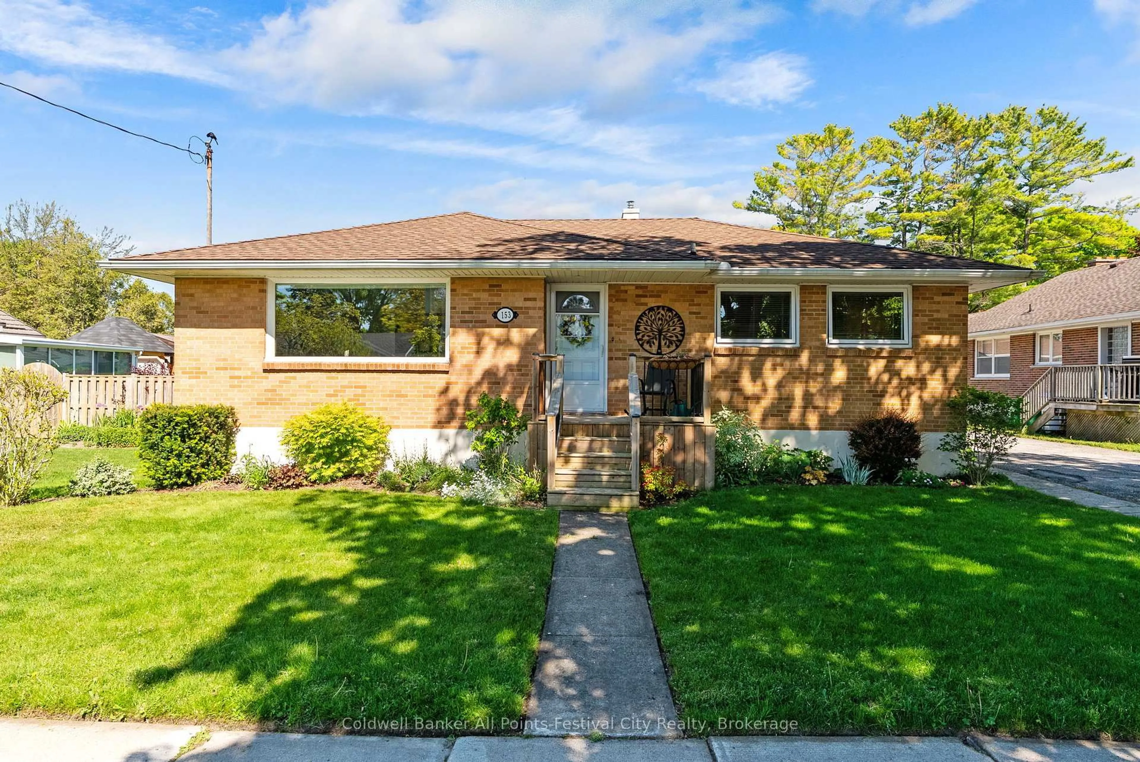 Home with brick exterior material, street for 153 Warren St, Goderich Ontario N7A 3W5