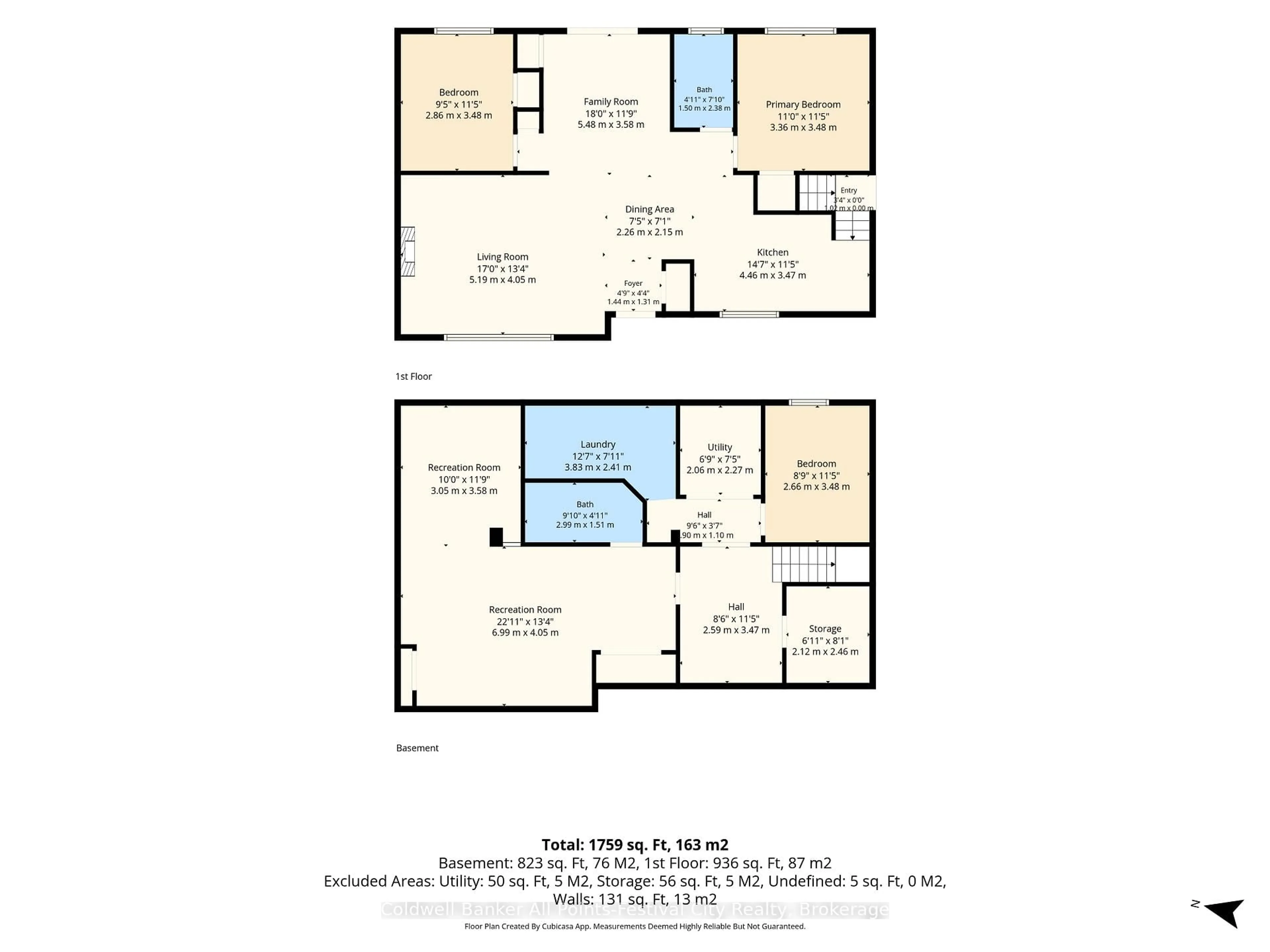 Floor plan for 153 Warren St, Goderich Ontario N7A 3W5