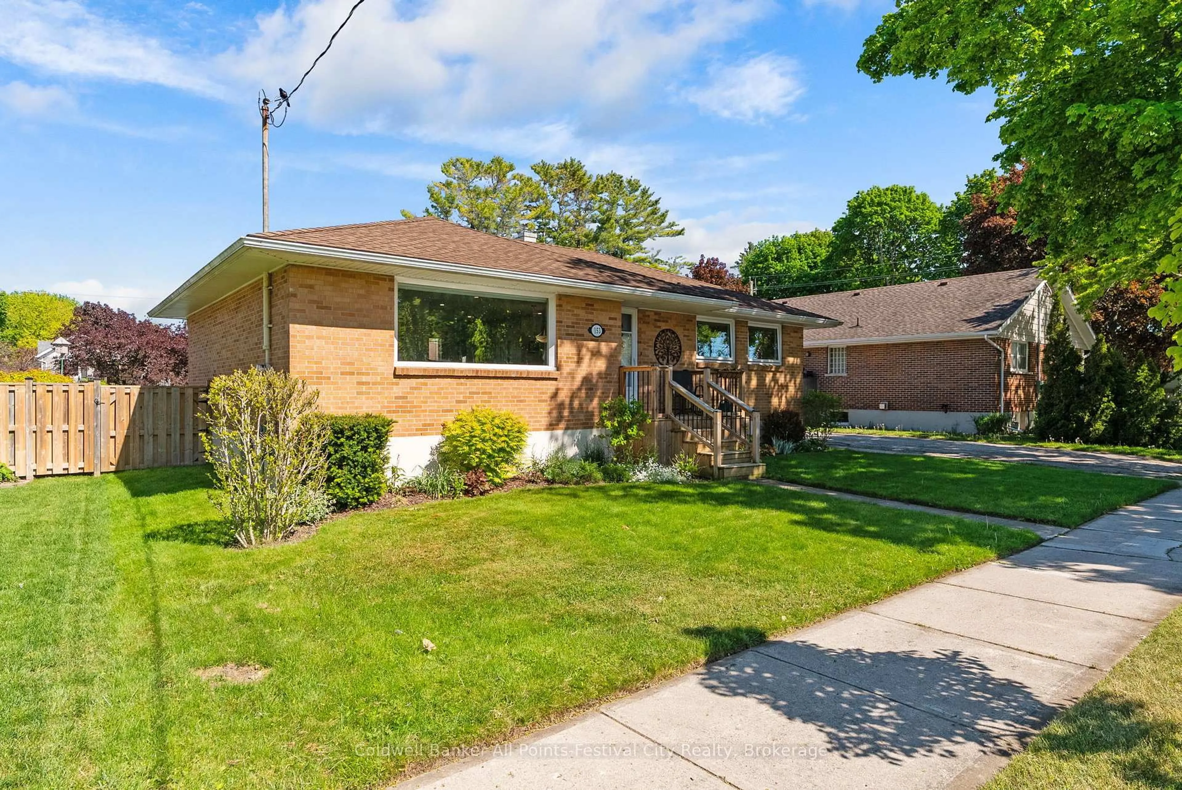 Home with brick exterior material, street for 153 Warren St, Goderich Ontario N7A 3W5