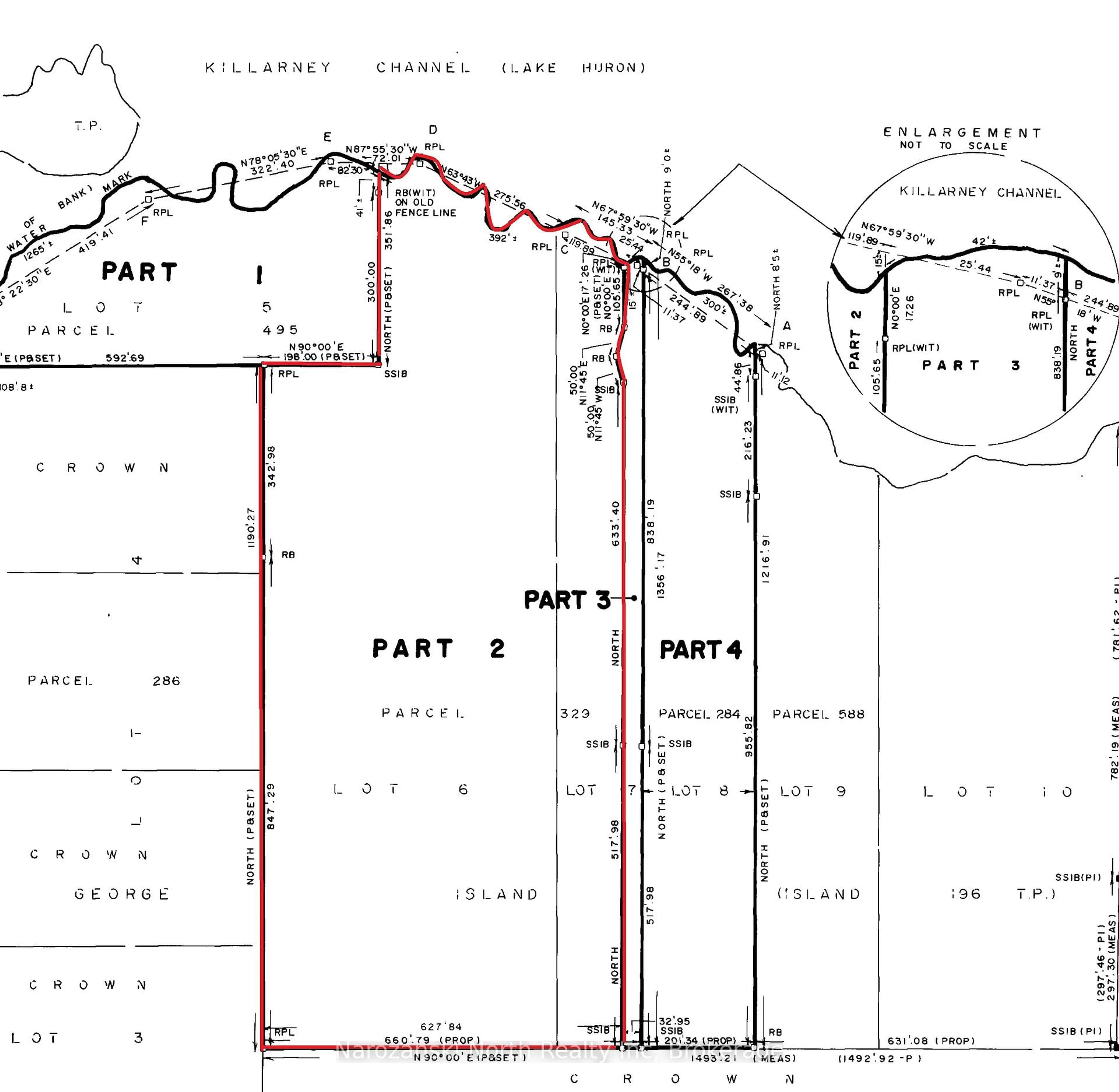Floor plan for 774 George Island, Killarney Ontario P0M 1A0