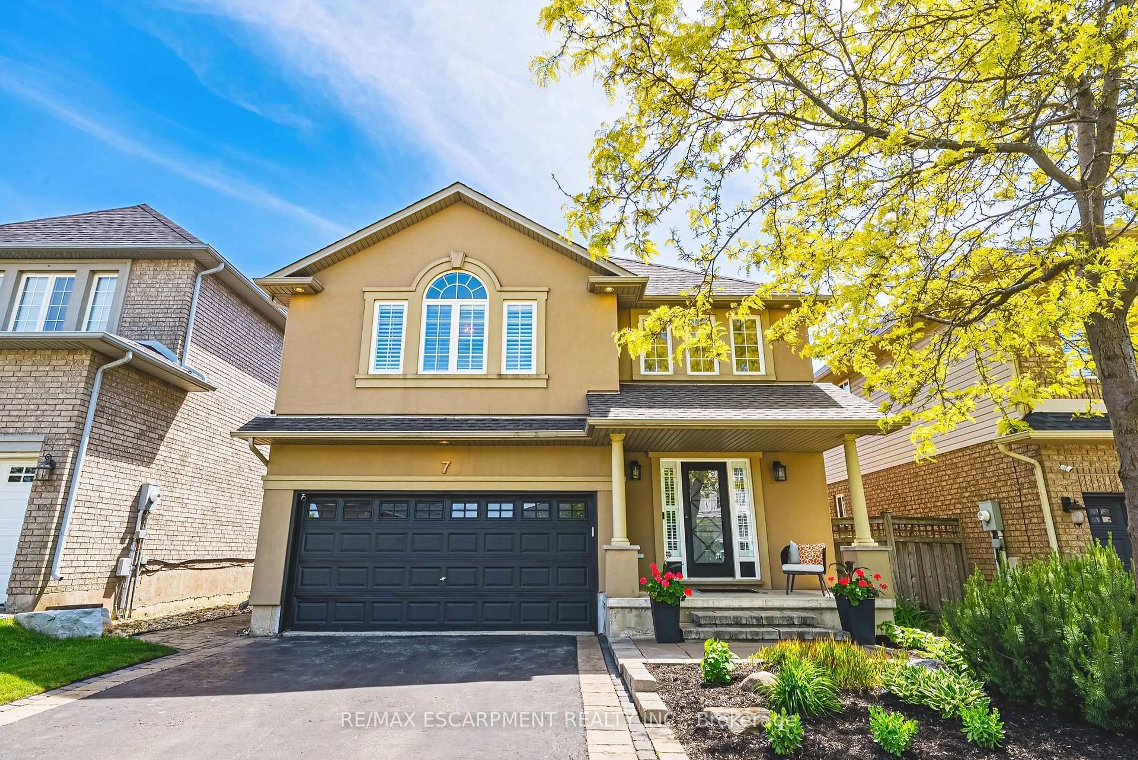 Home with brick exterior material, street for 7 Camp Dr, Hamilton Ontario L9K 0A7