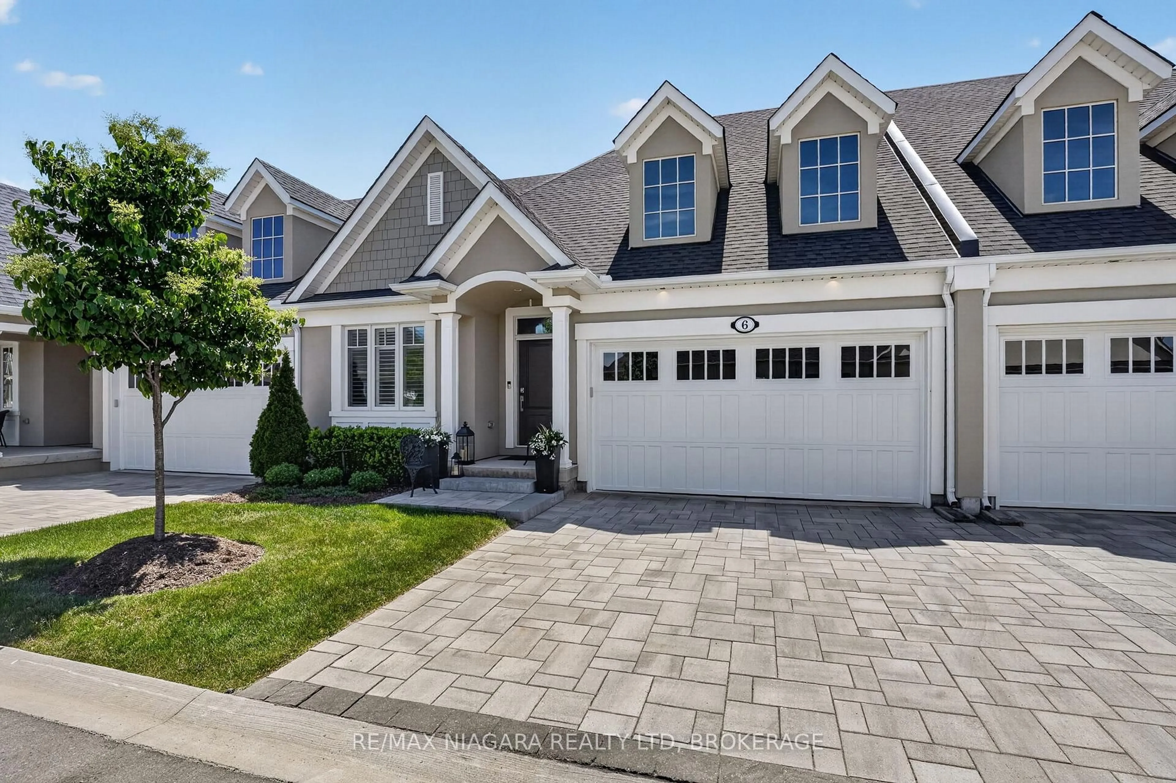 Home with brick exterior material, street for 6 Mills Lane, Niagara-on-the-Lake Ontario L0S 1J0