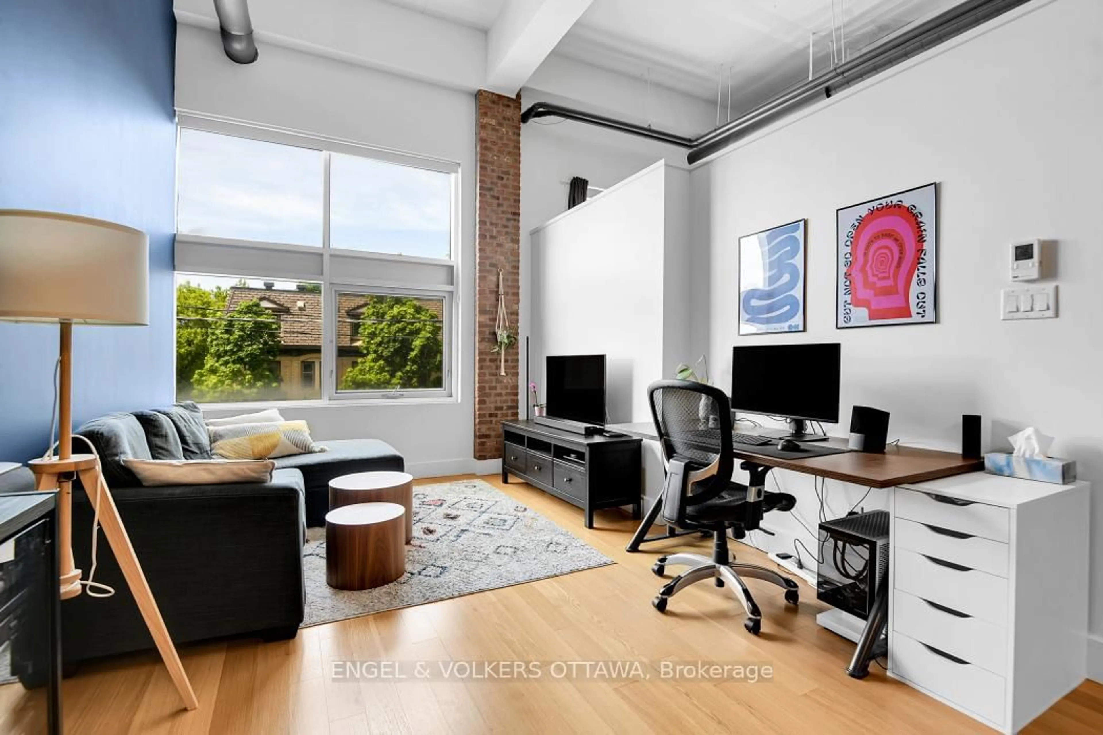 Living room with furniture, unknown for 108 Third Ave #201, Ottawa Ontario K1S 2J8