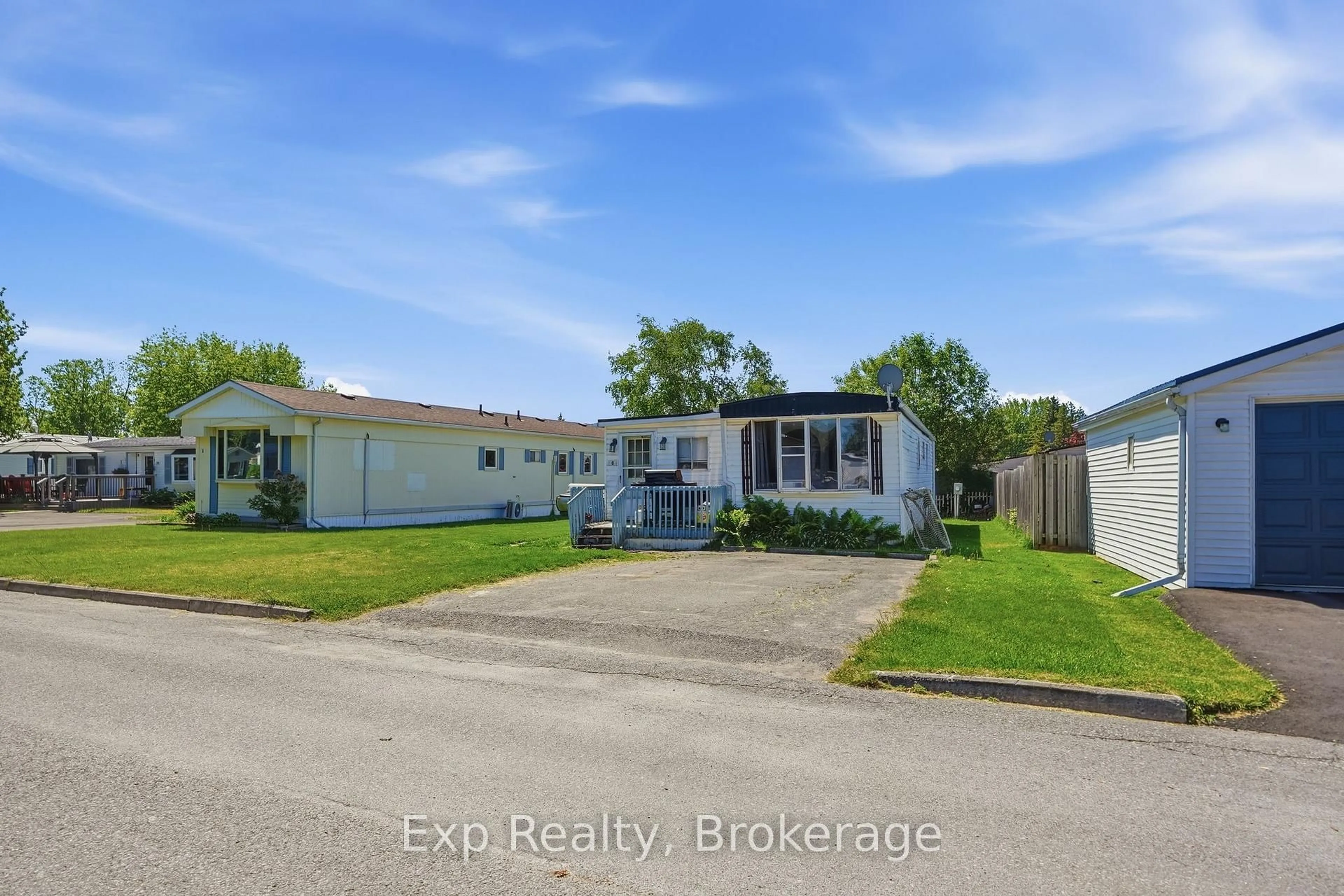 A pic from outside/outdoor area/front of a property/back of a property/a pic from drone, street for 6 Juniper Lane, Quinte West Ontario K8N 4Z3