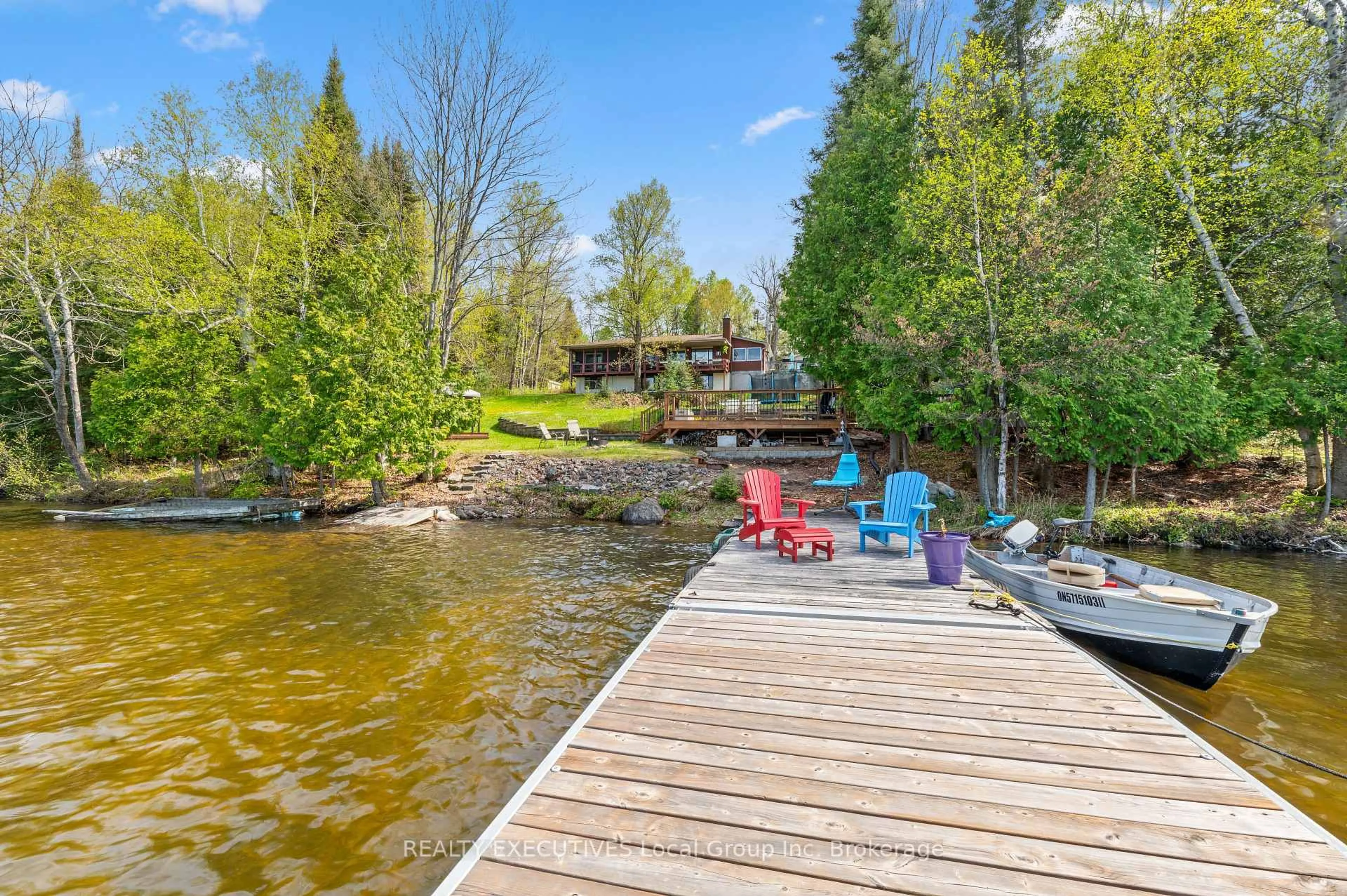 Patio, water/lake/river/ocean view for 1464 PENINSULA Rd, North Bay Ontario P1B 8G4
