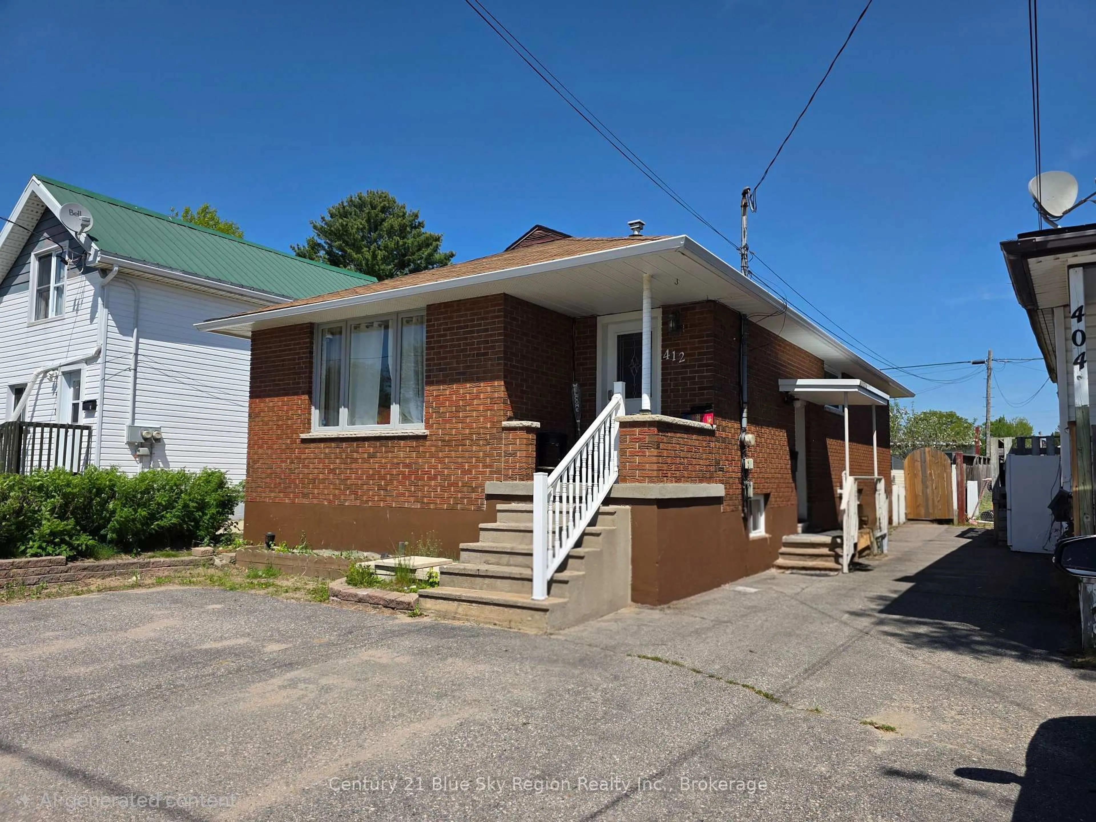 Home with brick exterior material, street for 412 KING St, North Bay Ontario P1B 6A2