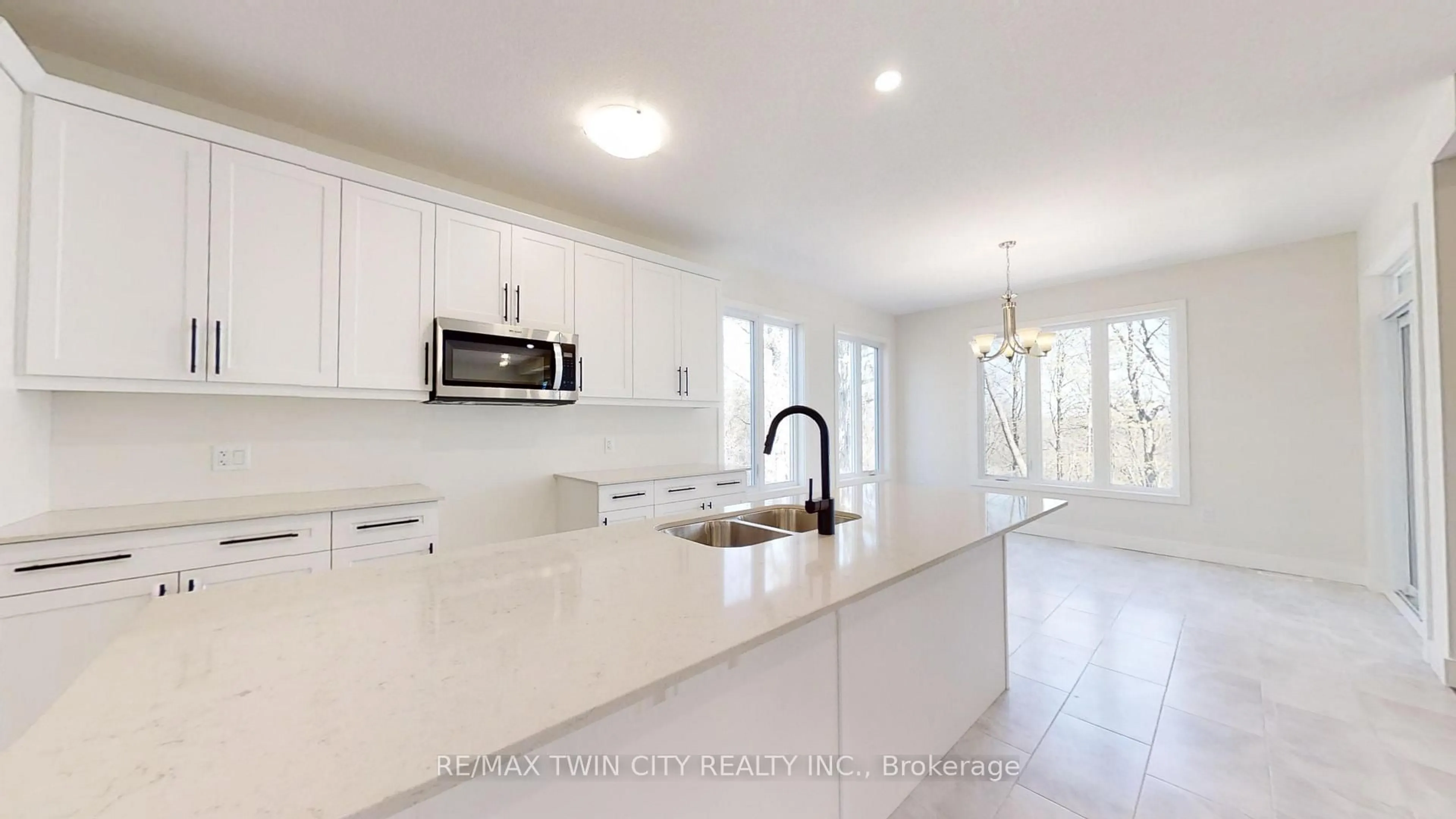 Open concept kitchen, ceramic/tile floor for 106 CHRISTOPHER Crt, London South Ontario N5X 3X4