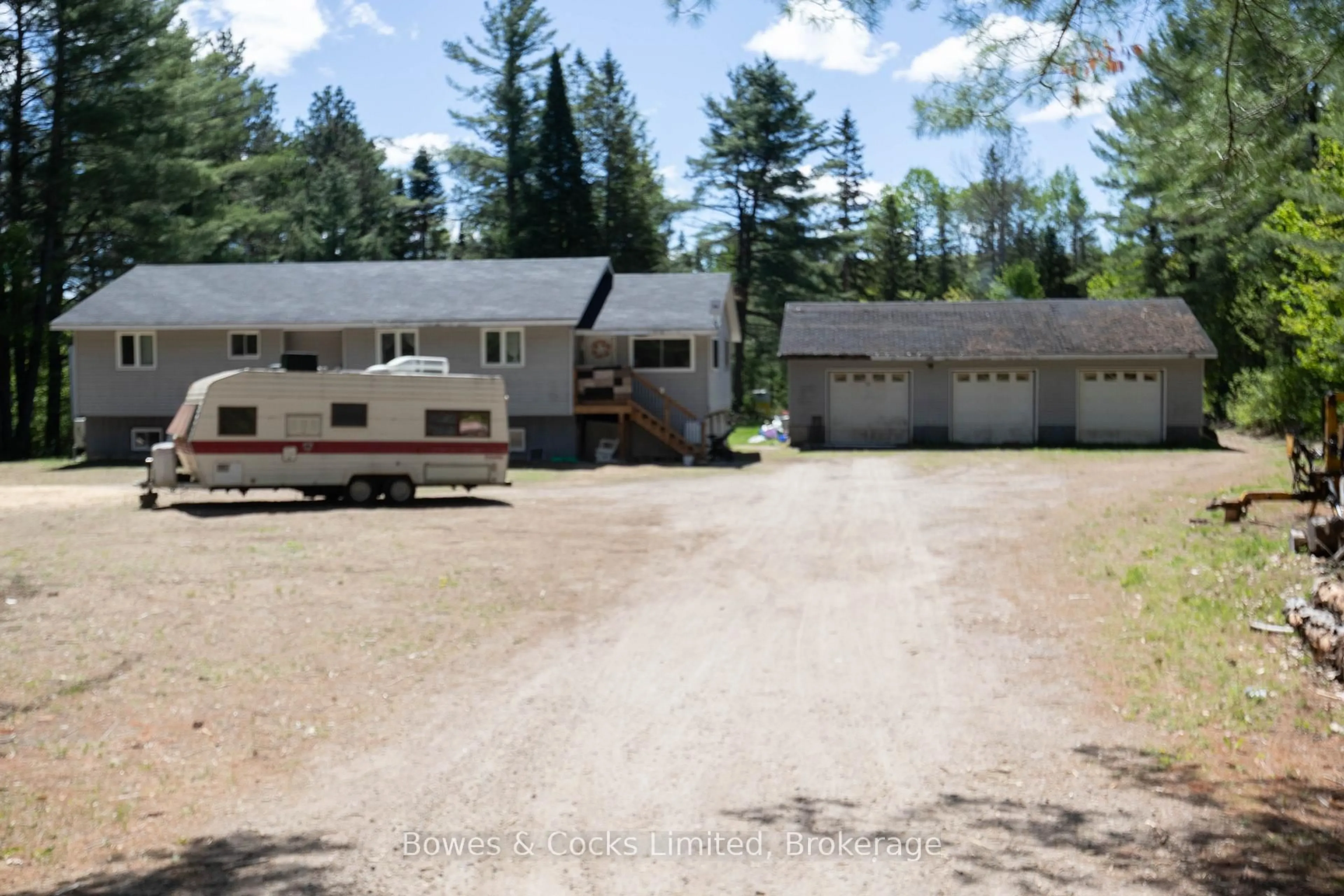 A pic from outside/outdoor area/front of a property/back of a property/a pic from drone, unknown for 122 Buck Hill Rd, Bancroft Ontario K0L 1C0