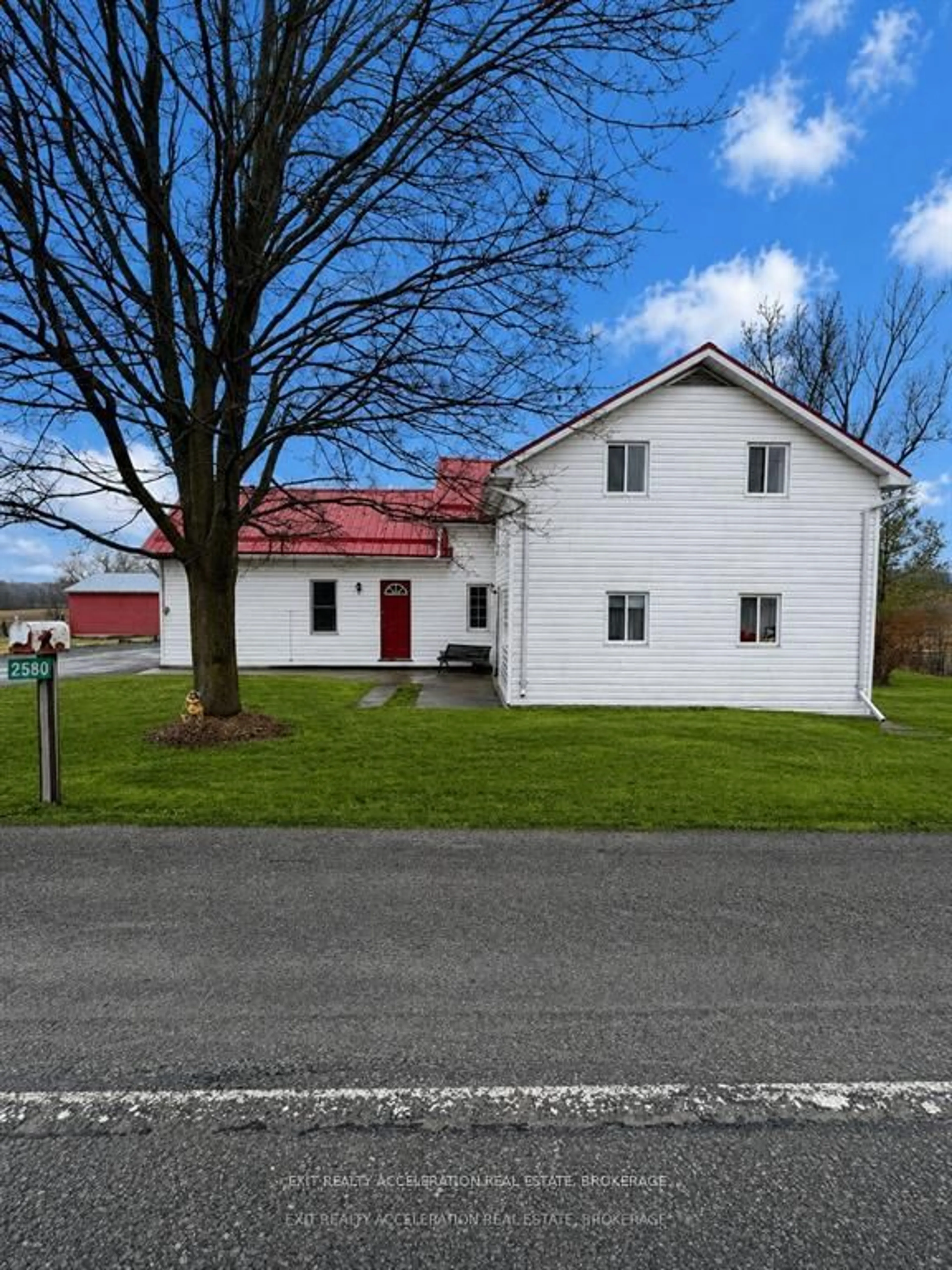 A pic from outside/outdoor area/front of a property/back of a property/a pic from drone, building for 2580 County Road 41, Greater Napanee Ontario K0K 2W0