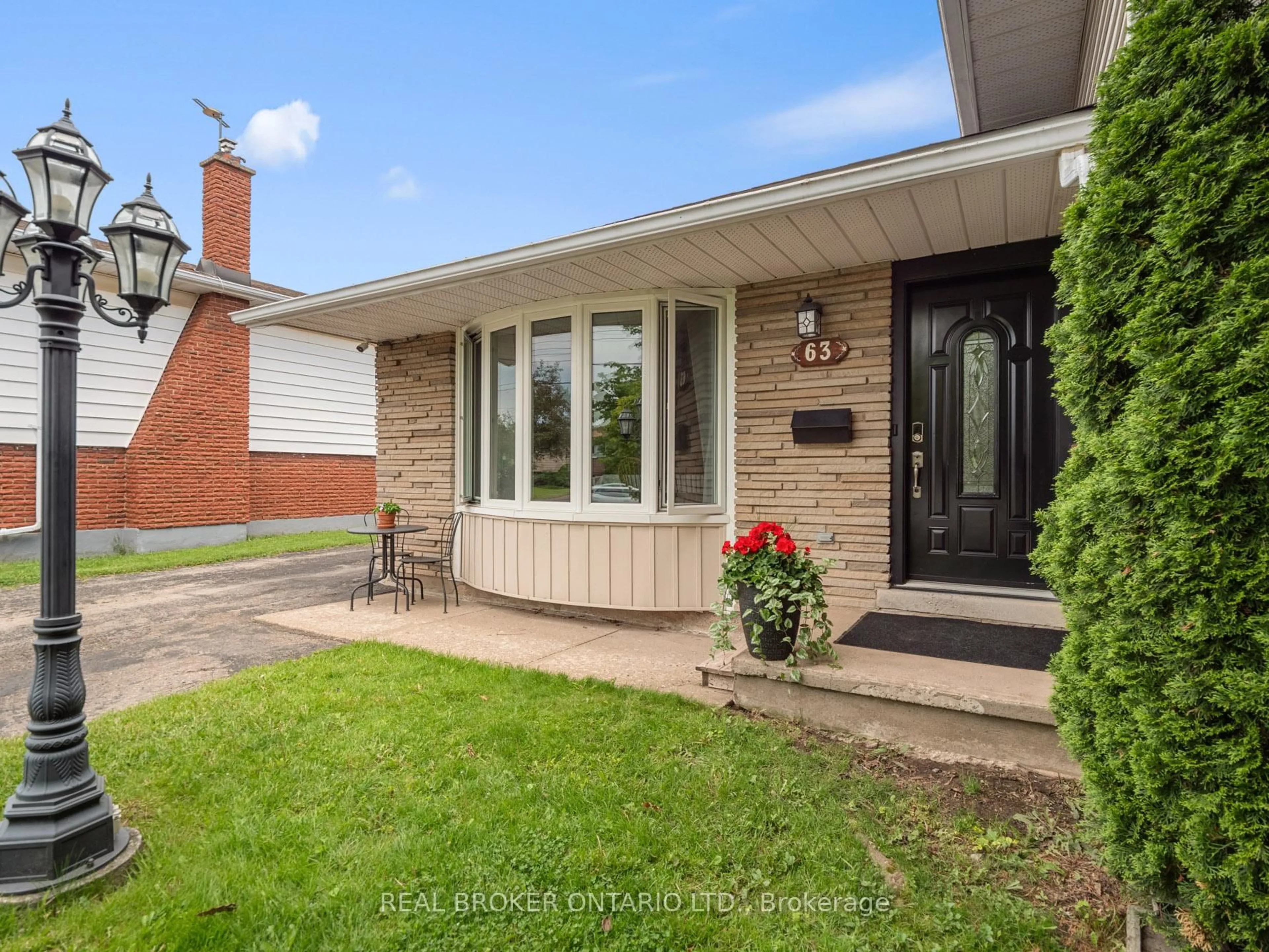 Home with brick exterior material, street for 63 Harrison Ave, Welland Ontario L3B 1C3