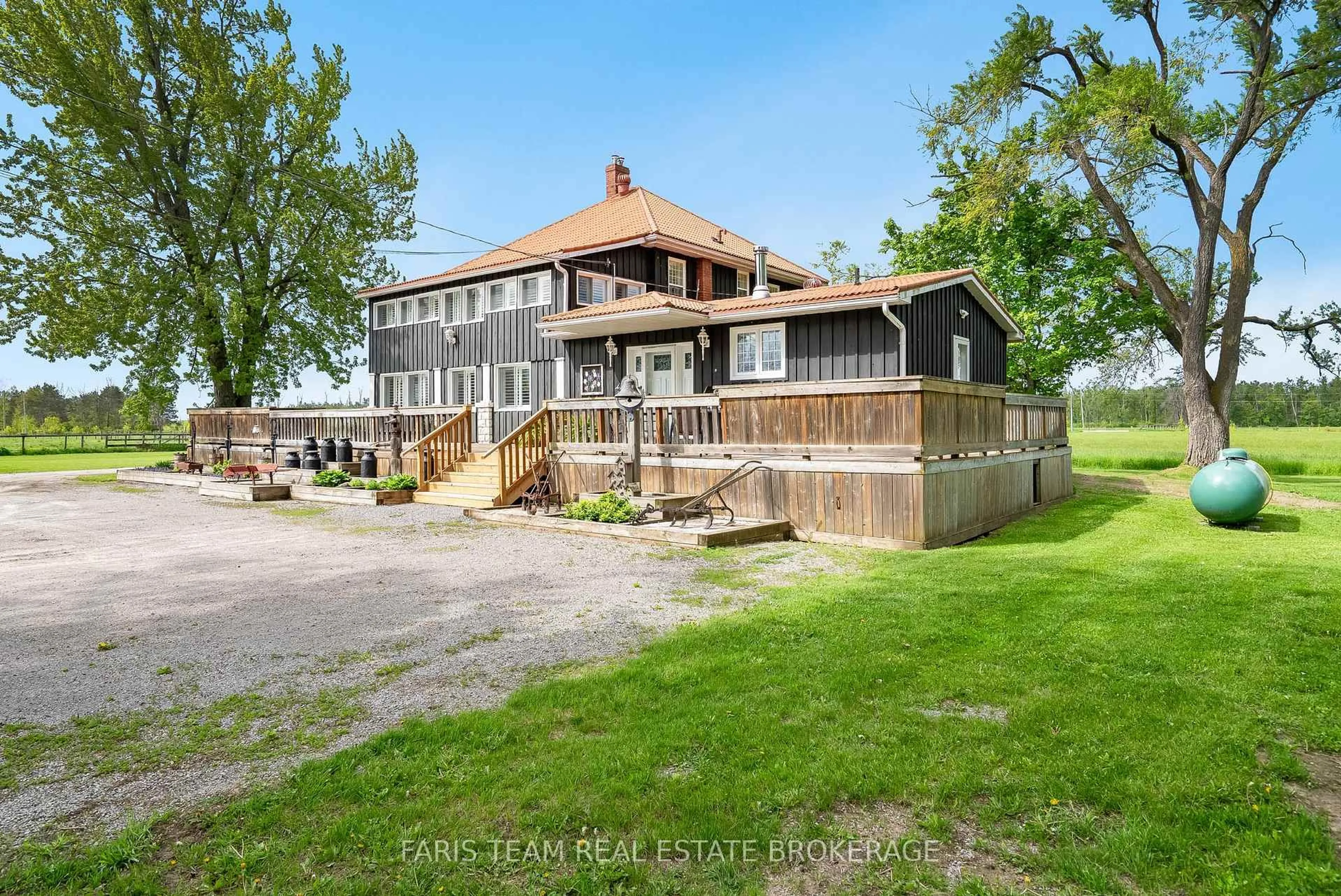 A pic from outside/outdoor area/front of a property/back of a property/a pic from drone, water/lake/river/ocean view for 94 Avery Point Rd, Kawartha Lakes Ontario L0K 1W0