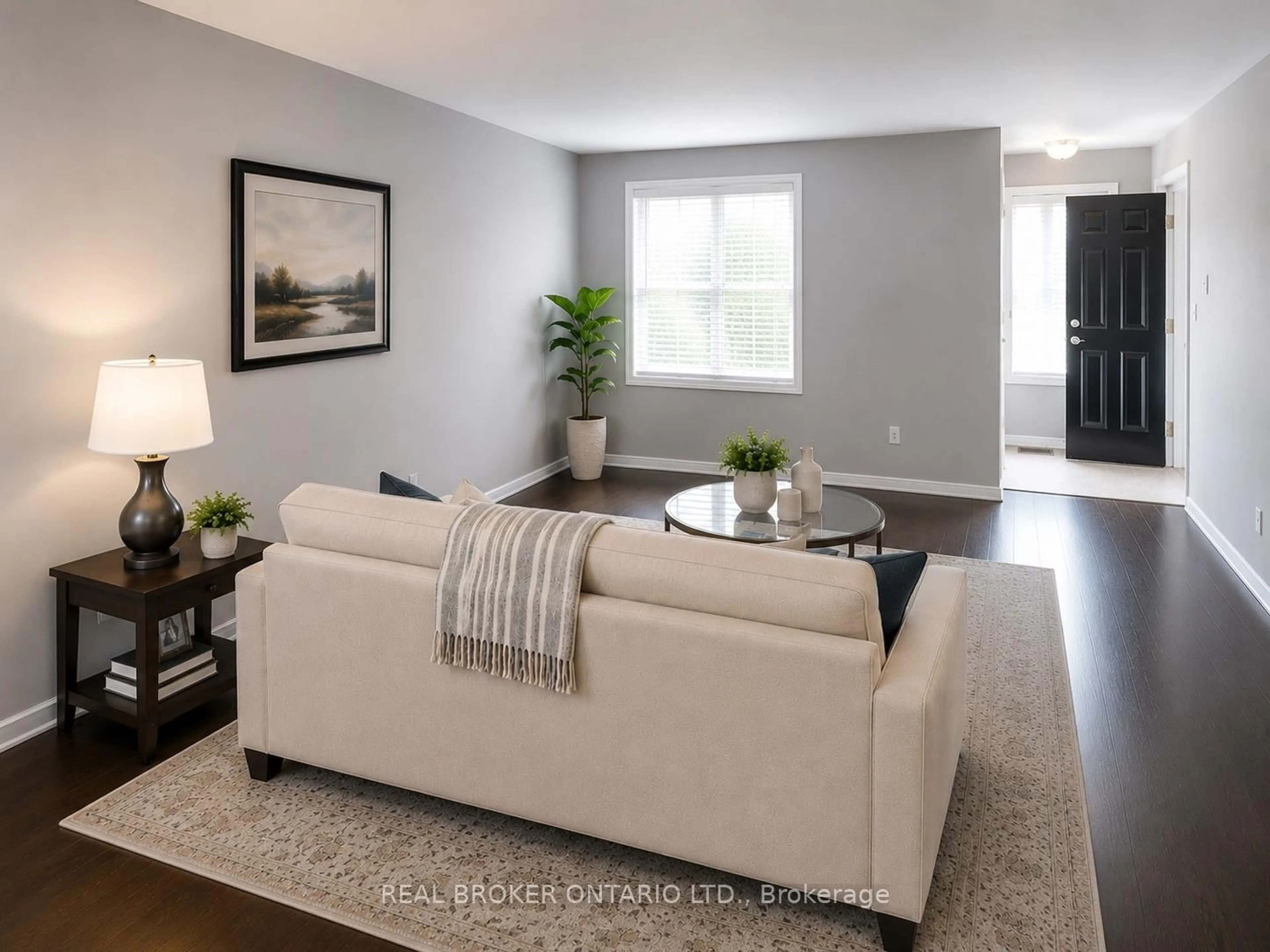 Living room with furniture, unknown for 21 Saddler St, Pelham Ontario L0S 1E4