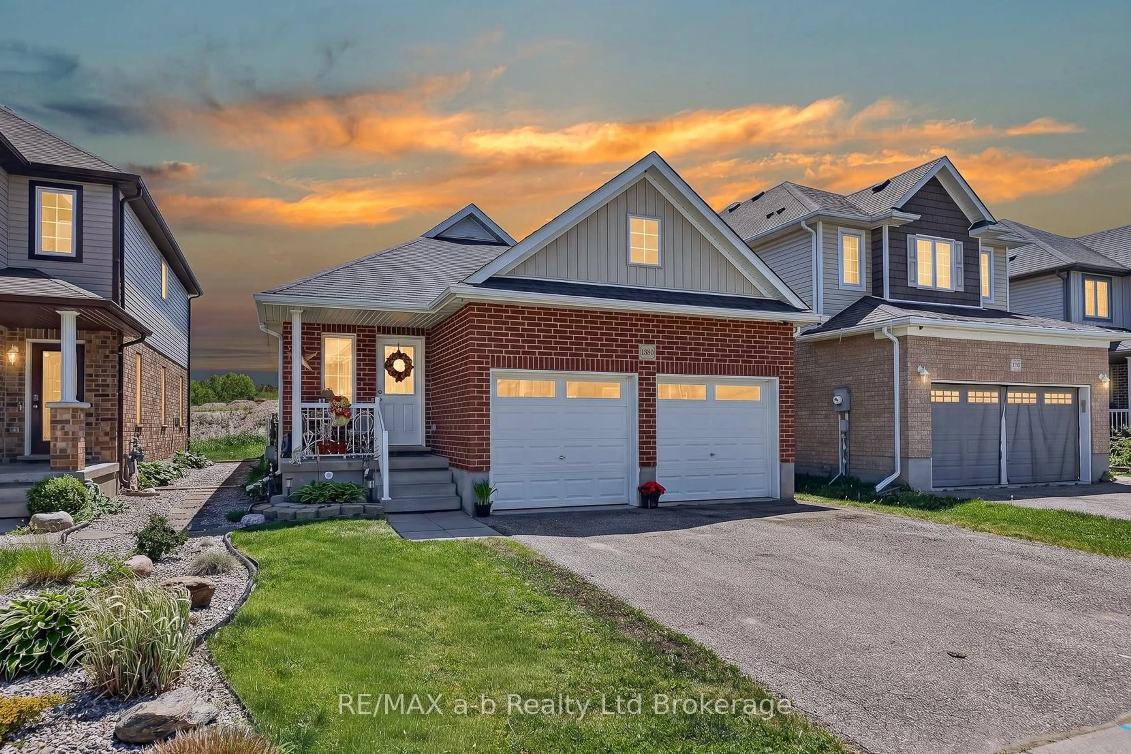 Home with brick exterior material, street for 1380 Caen Ave, Woodstock Ontario N4T 0J3
