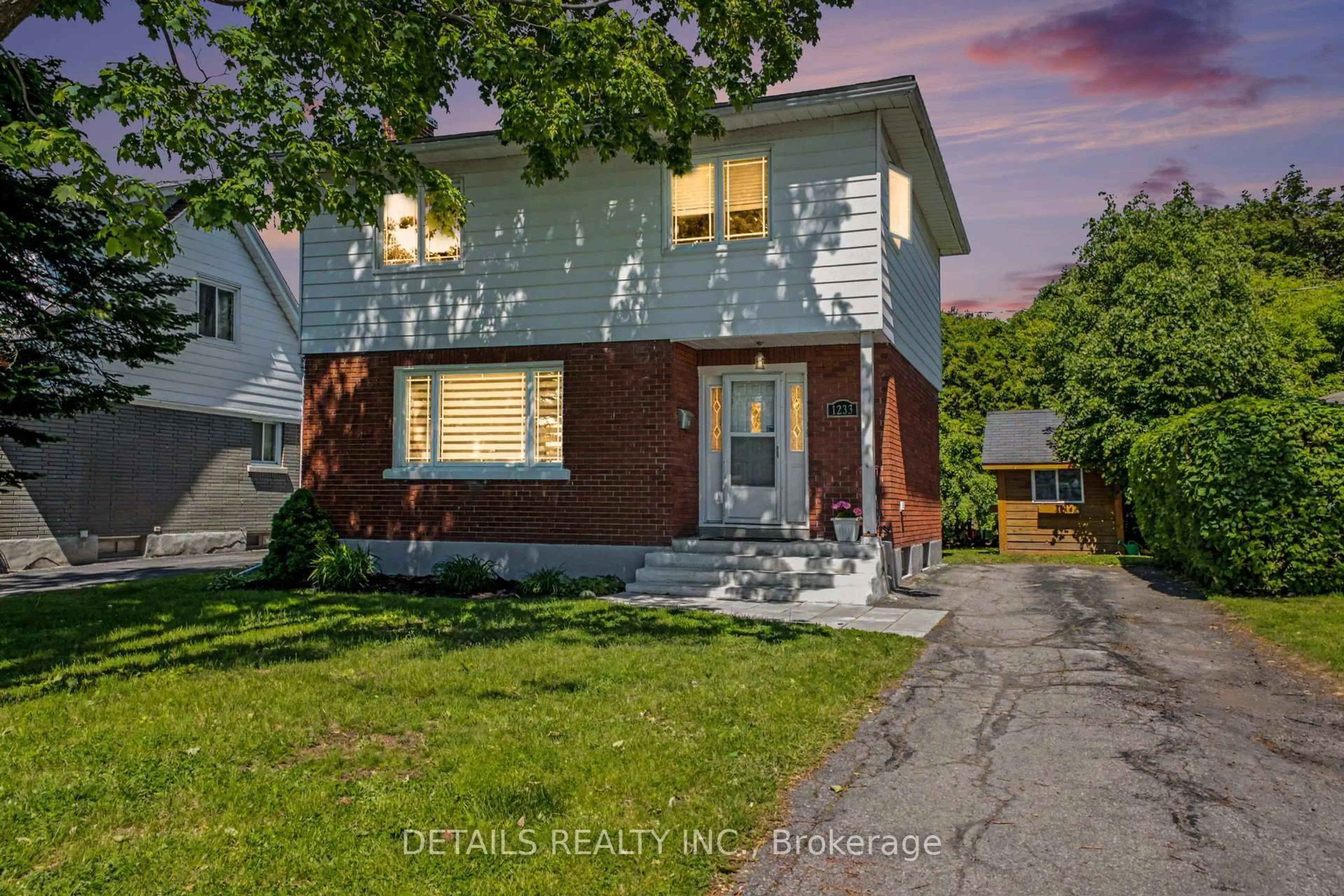 Home with brick exterior material, street for 1233 Checkers Rd, Ottawa Ontario K2C 2S8