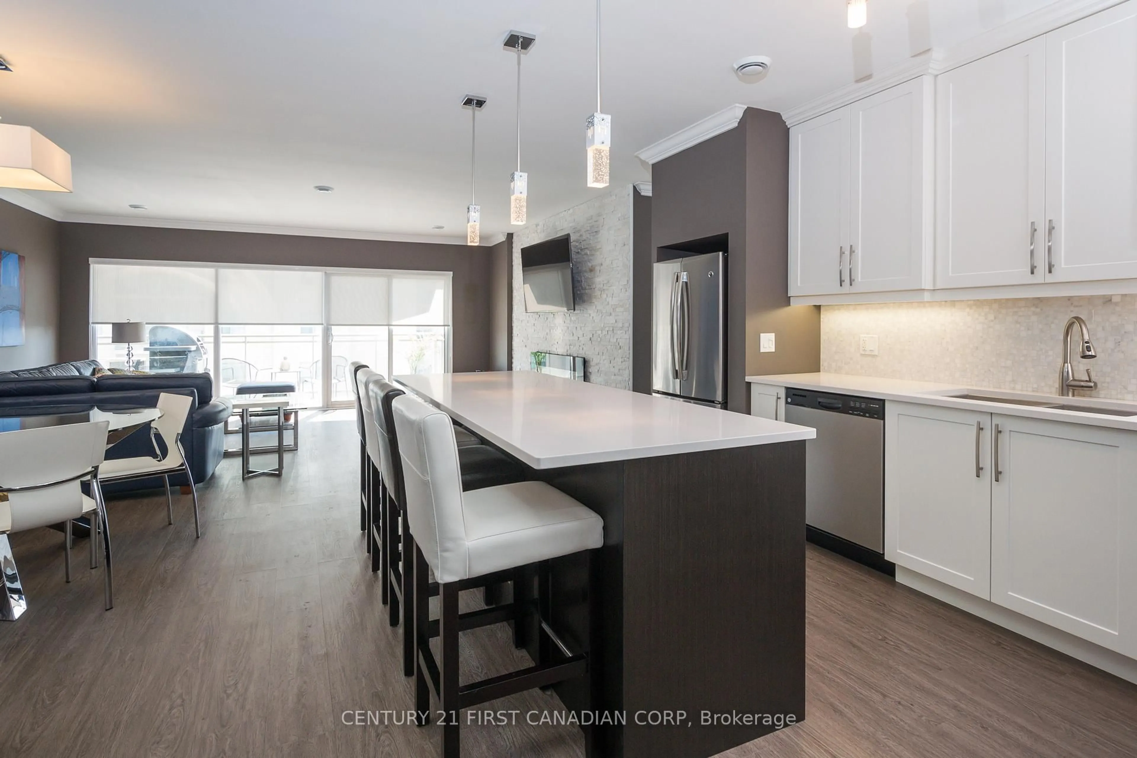 Open concept kitchen, unknown for 544 Talbot St #904, London East Ontario N6A 0A8