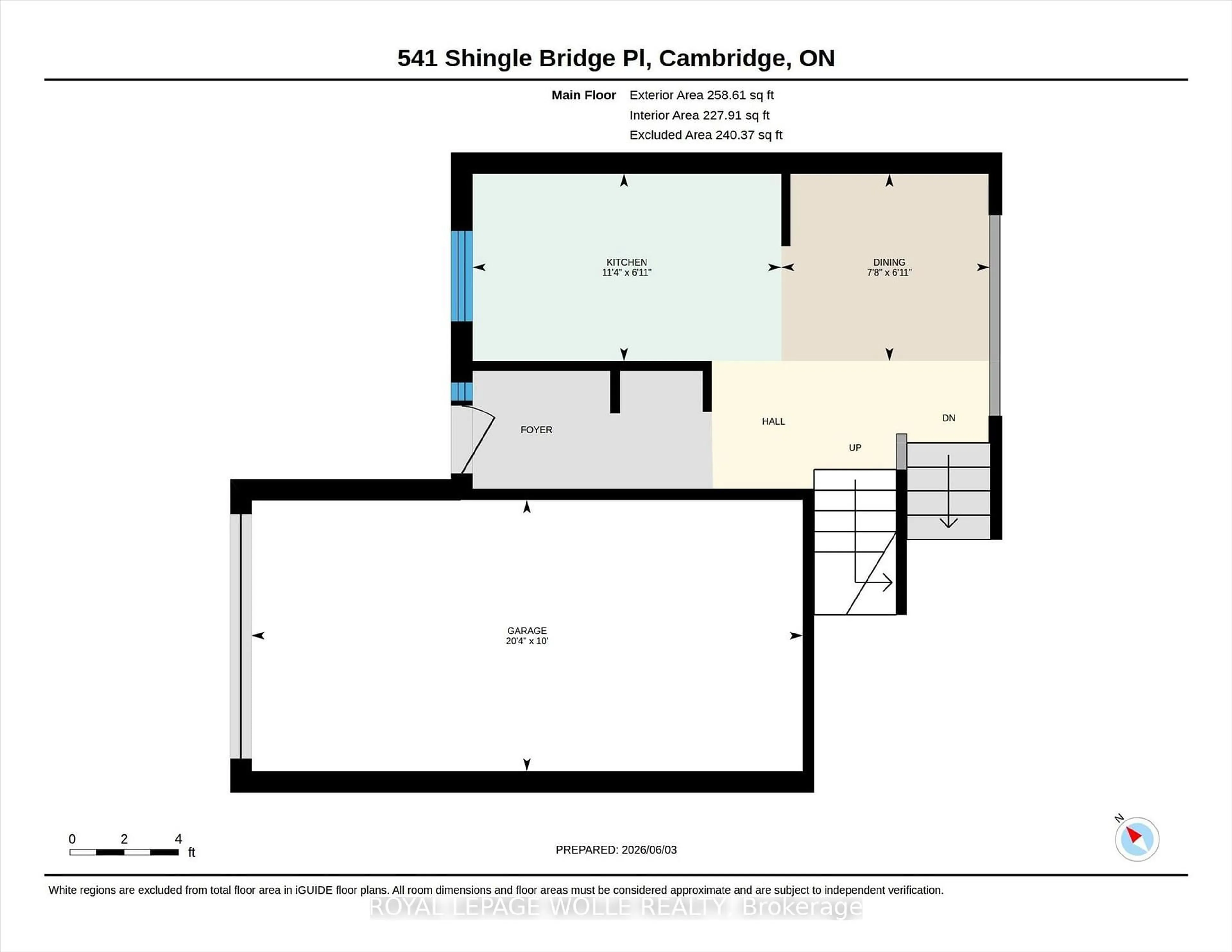 Floor plan for 541 Shingle Bridge Pl, Cambridge Ontario N3H 5C4