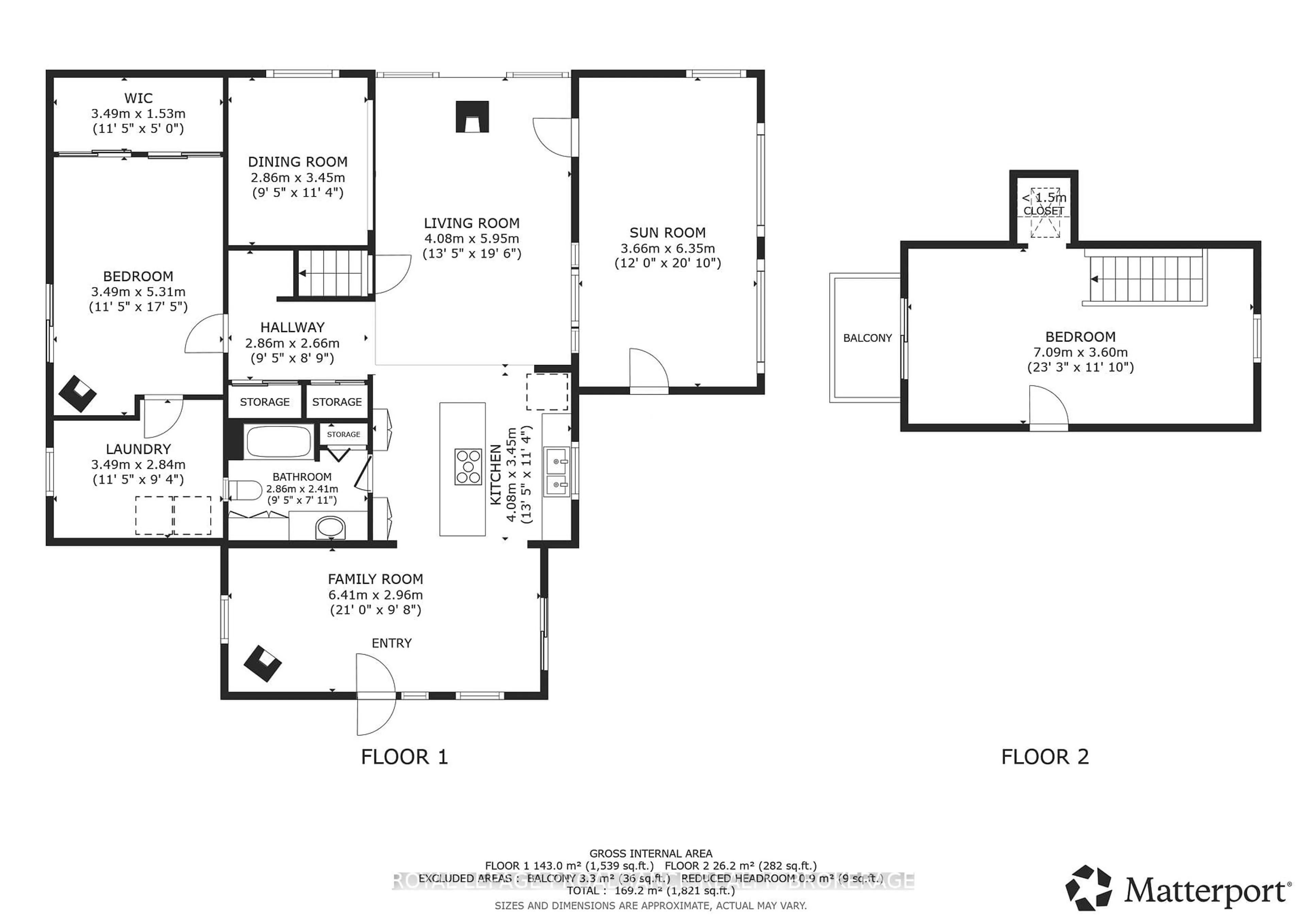 Floor plan for 229 Johnson Bay Lane, Gananoque Ontario K7G 2V6