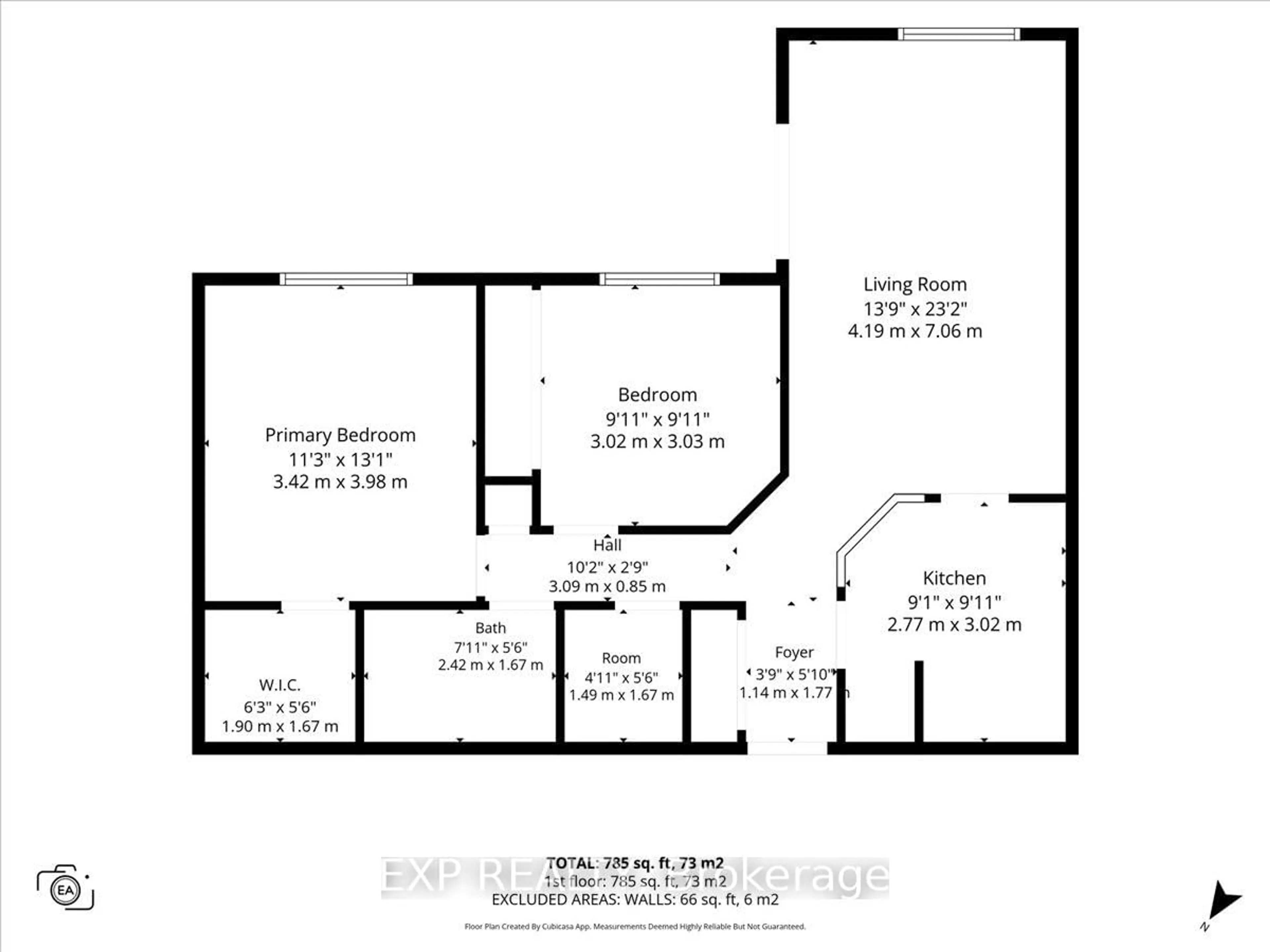 Floor plan for 268 Lorry Greenberg Dr #15, Ottawa Ontario K1T 3K1