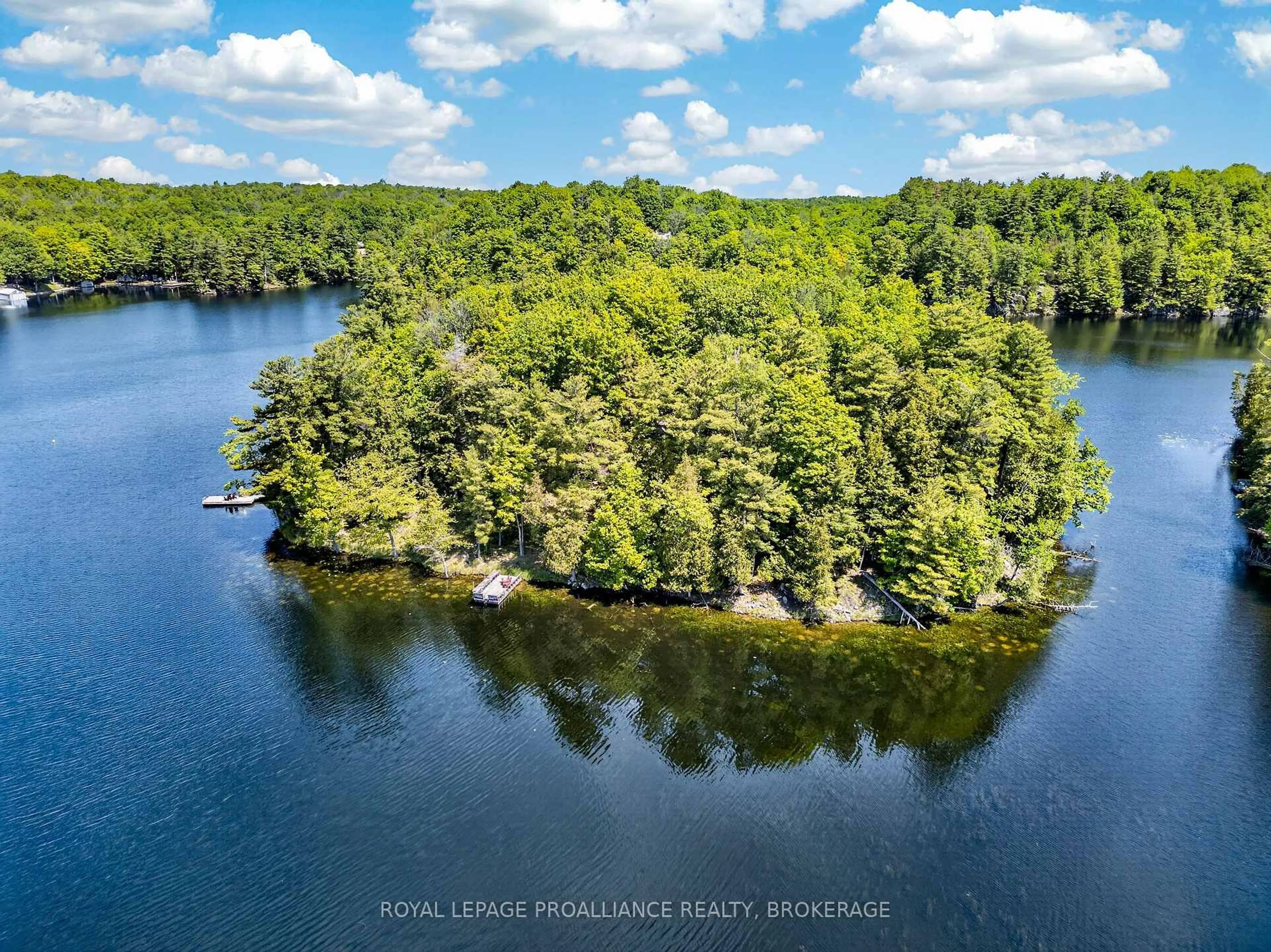 A pic from outside/outdoor area/front of a property/back of a property/a pic from drone, water/lake/river/ocean view for 1147 Shadow Lane, Perth Road Ontario K0H 2L0