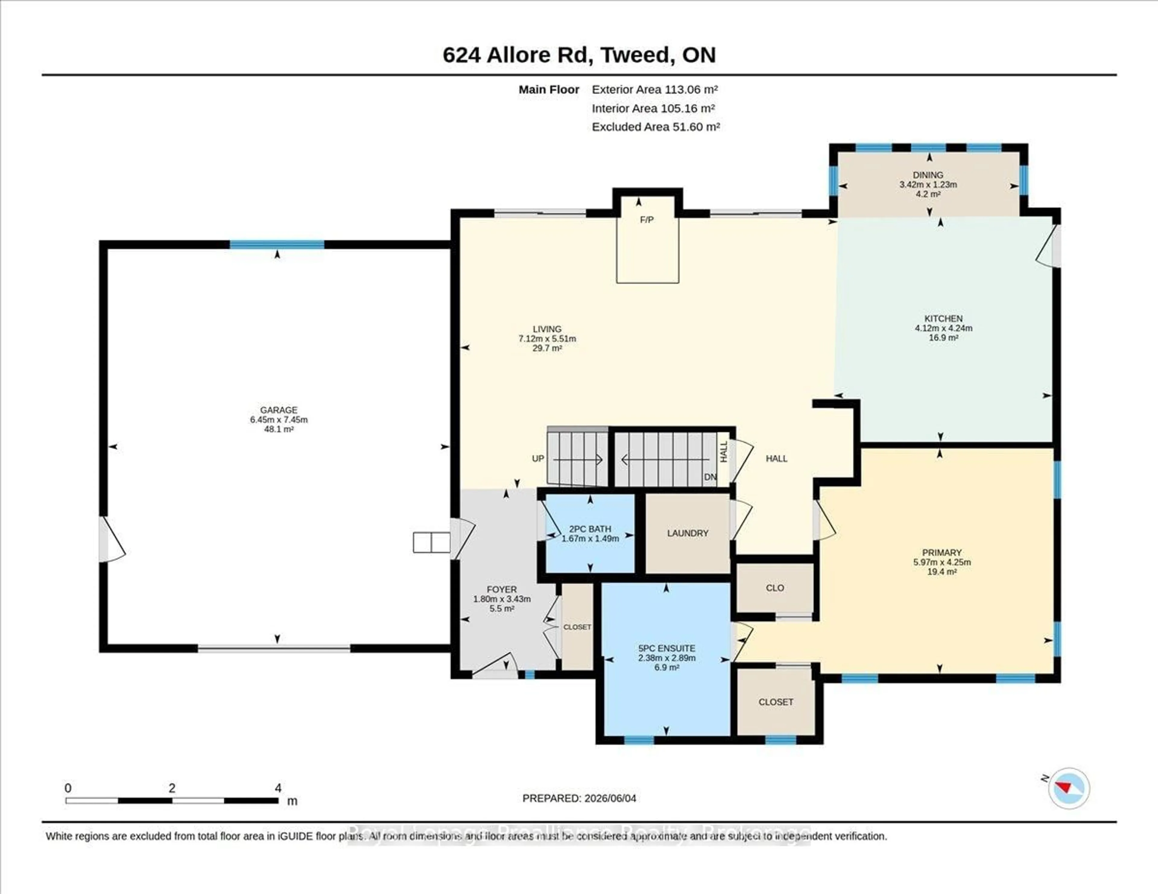 Floor plan for 624 Allore Rd, Tweed Ontario K0K 3J0