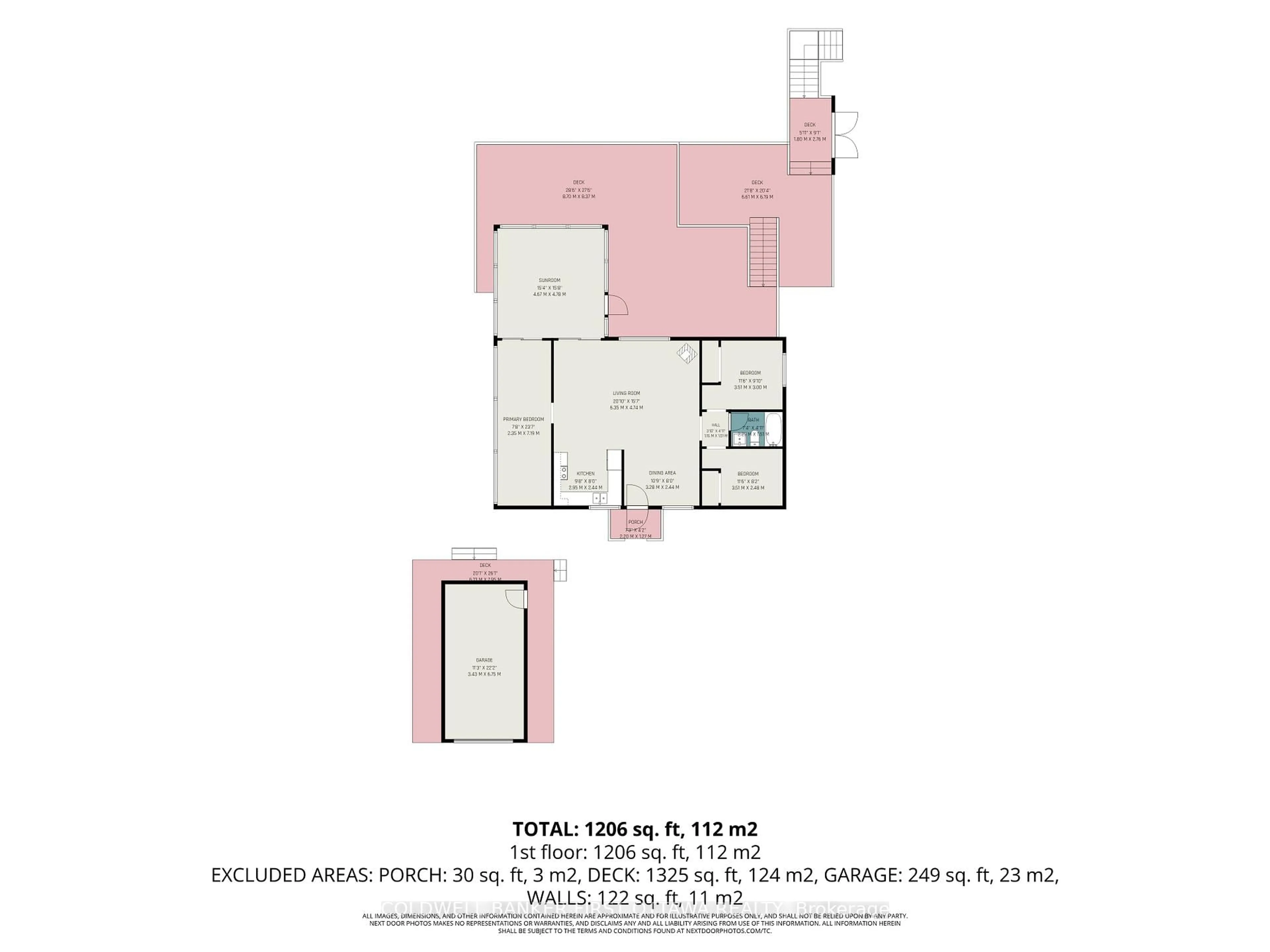 Floor plan for 1394 Black Lake North Shore, Perth Ontario K7H 3C5