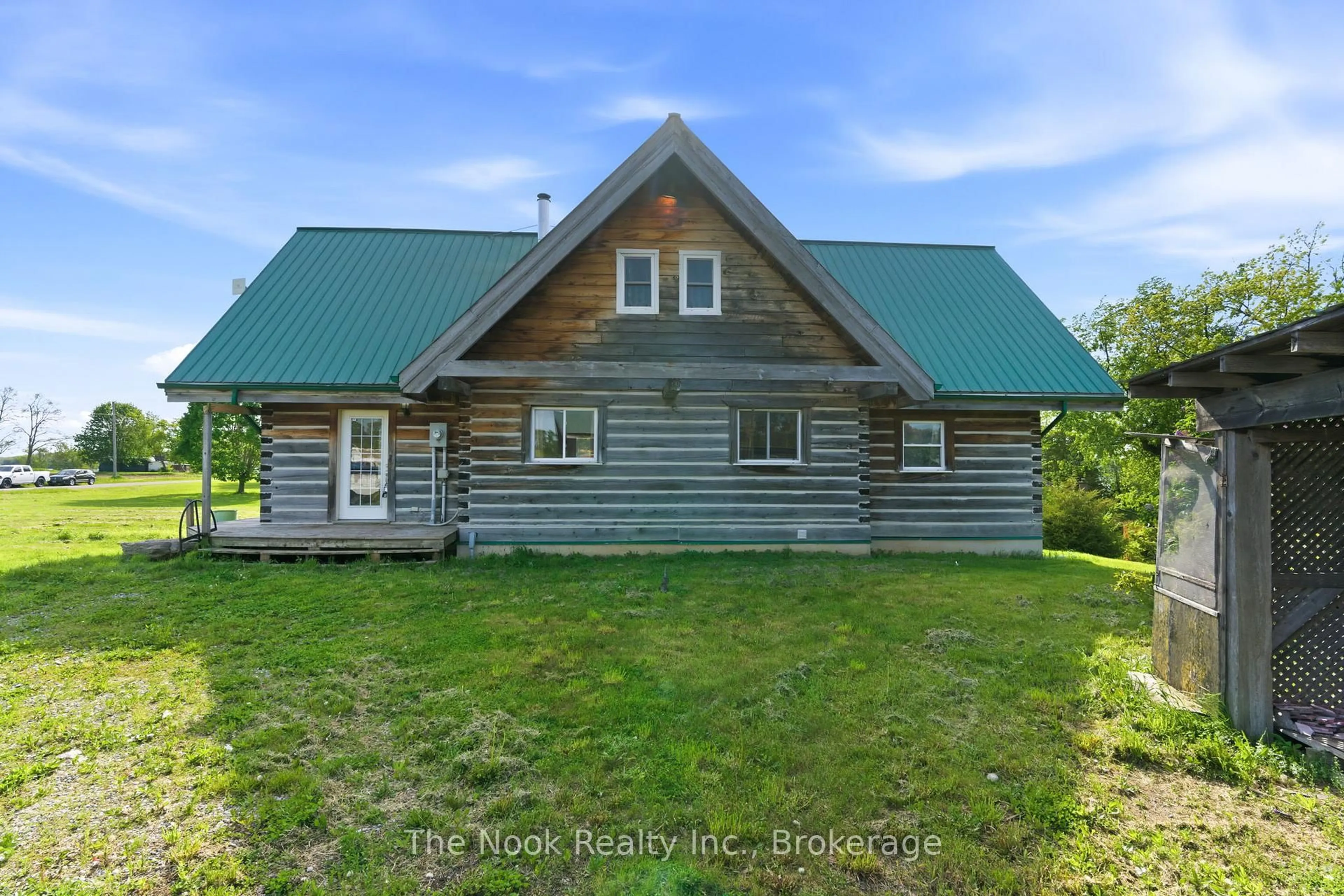 A pic from outside/outdoor area/front of a property/back of a property/a pic from drone, building for 493 Island View Rd, Alnwick/Haldimand Ontario K0L 1Y0