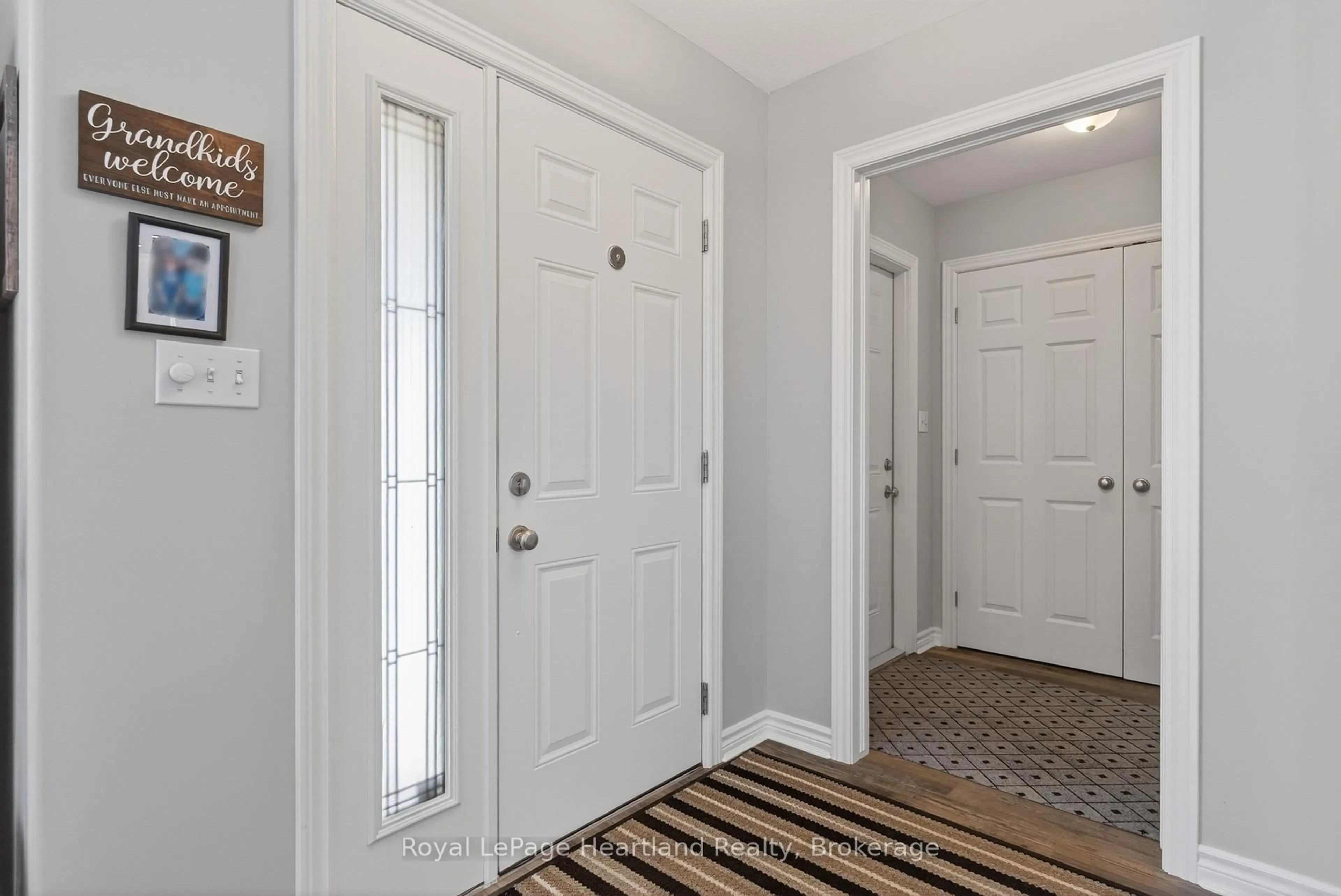 Indoor entryway for 86 Huron St, South Huron Ontario N0M 1S2