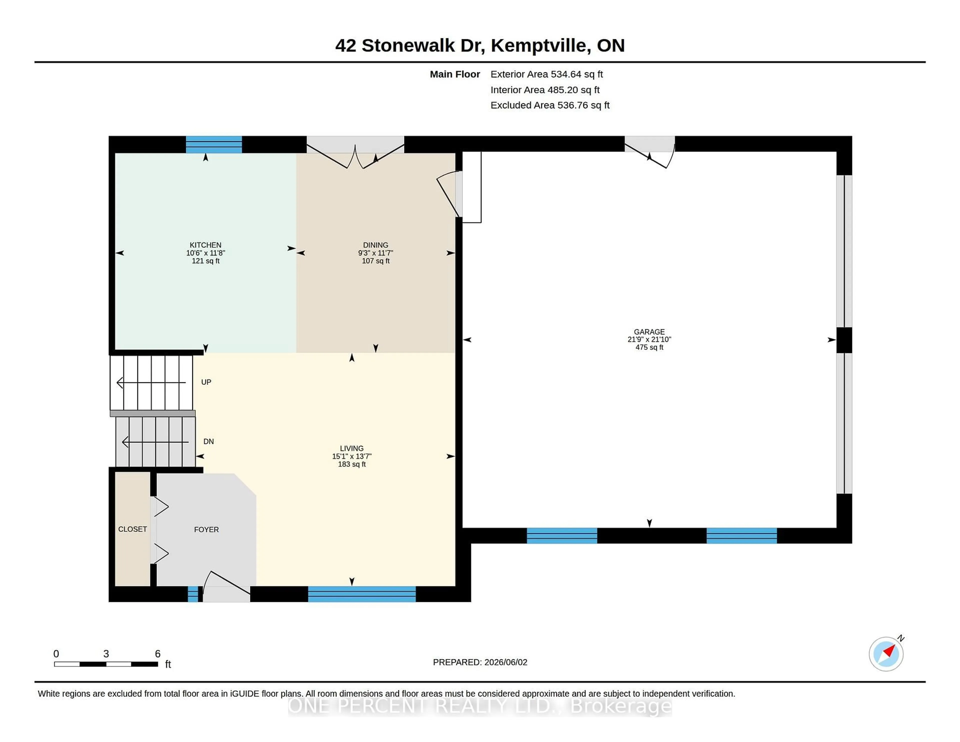 Floor plan for 42 Stonewalk Dr, North Grenville Ontario K0G 1J0