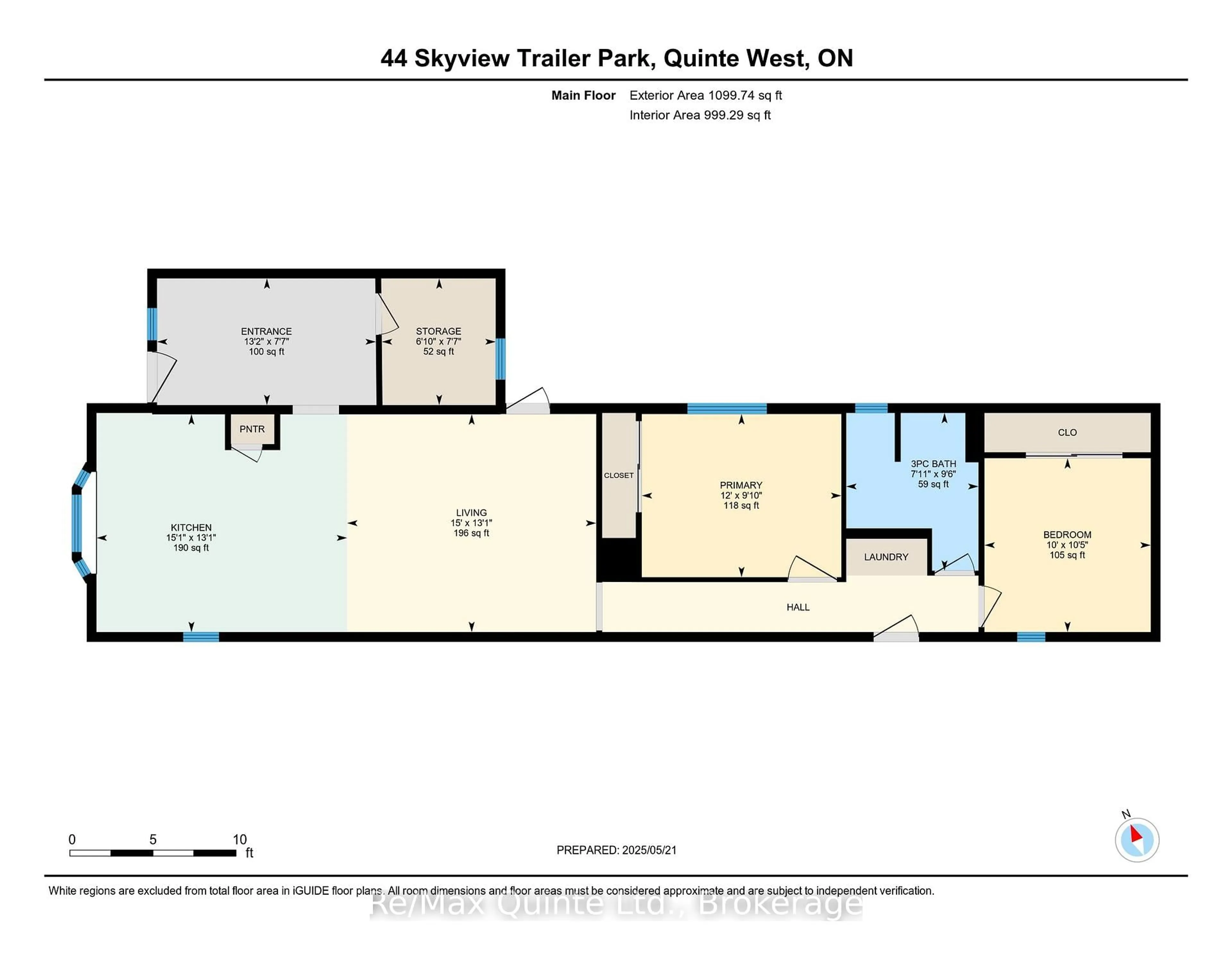 Floor plan for 311 Dundas St #44, Quinte West Ontario K8V 1M1