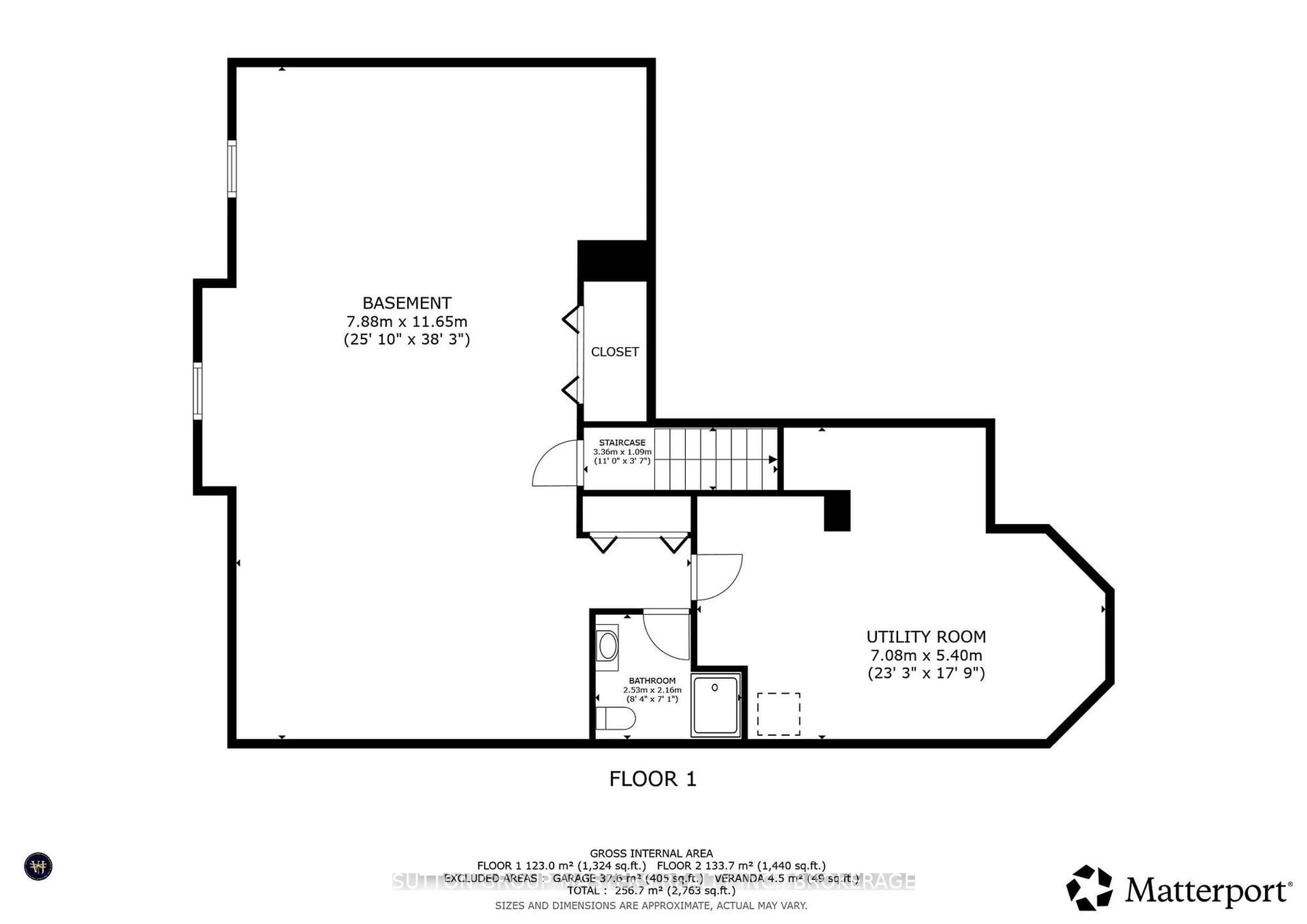 Floor plan for 62 Ellesmeer Ave, Kingston Ontario K7P 3H8