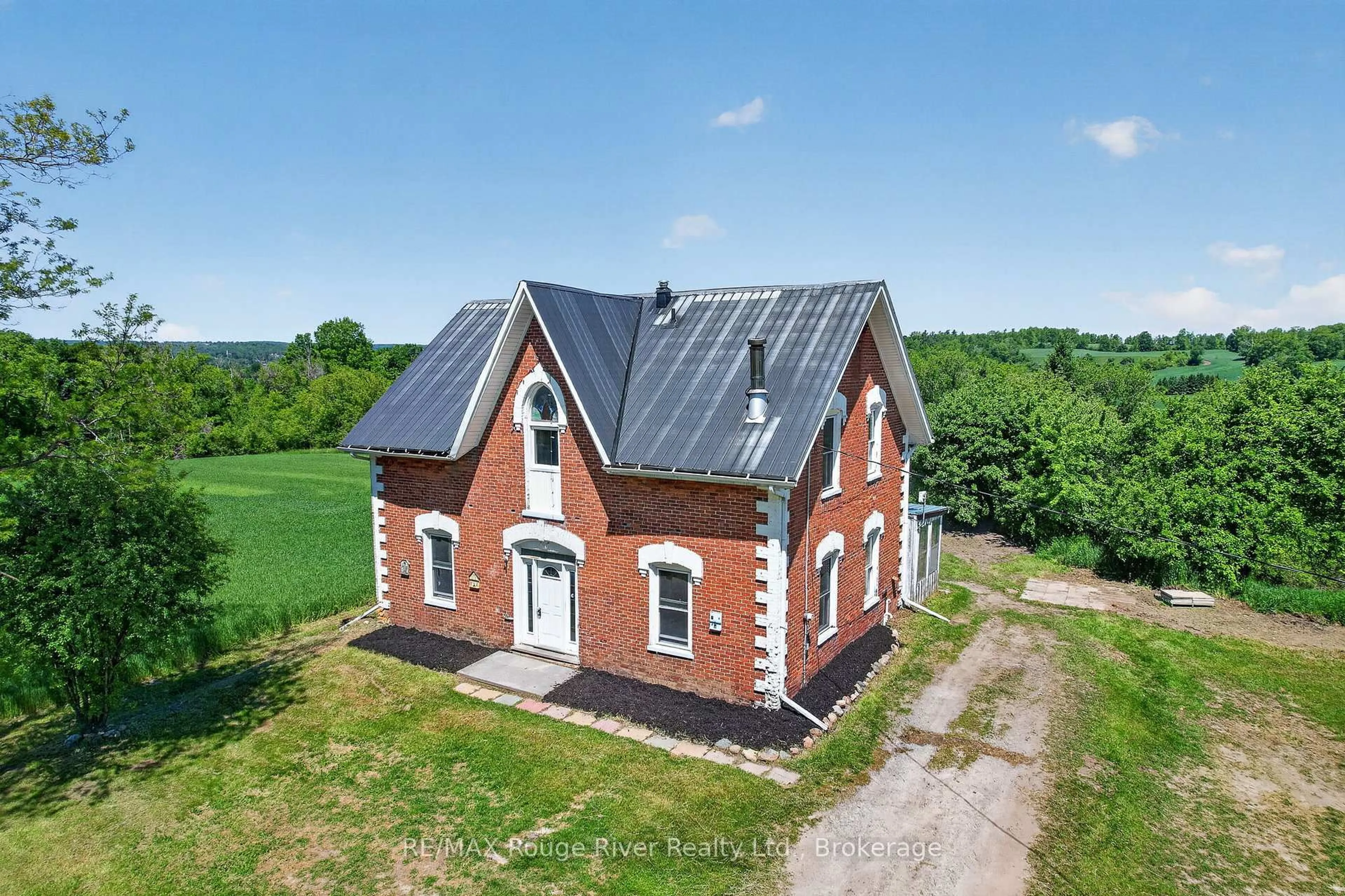 A pic from outside/outdoor area/front of a property/back of a property/a pic from drone, building for 374 County 27 Rd, Cramahe Ontario K0K 1M0