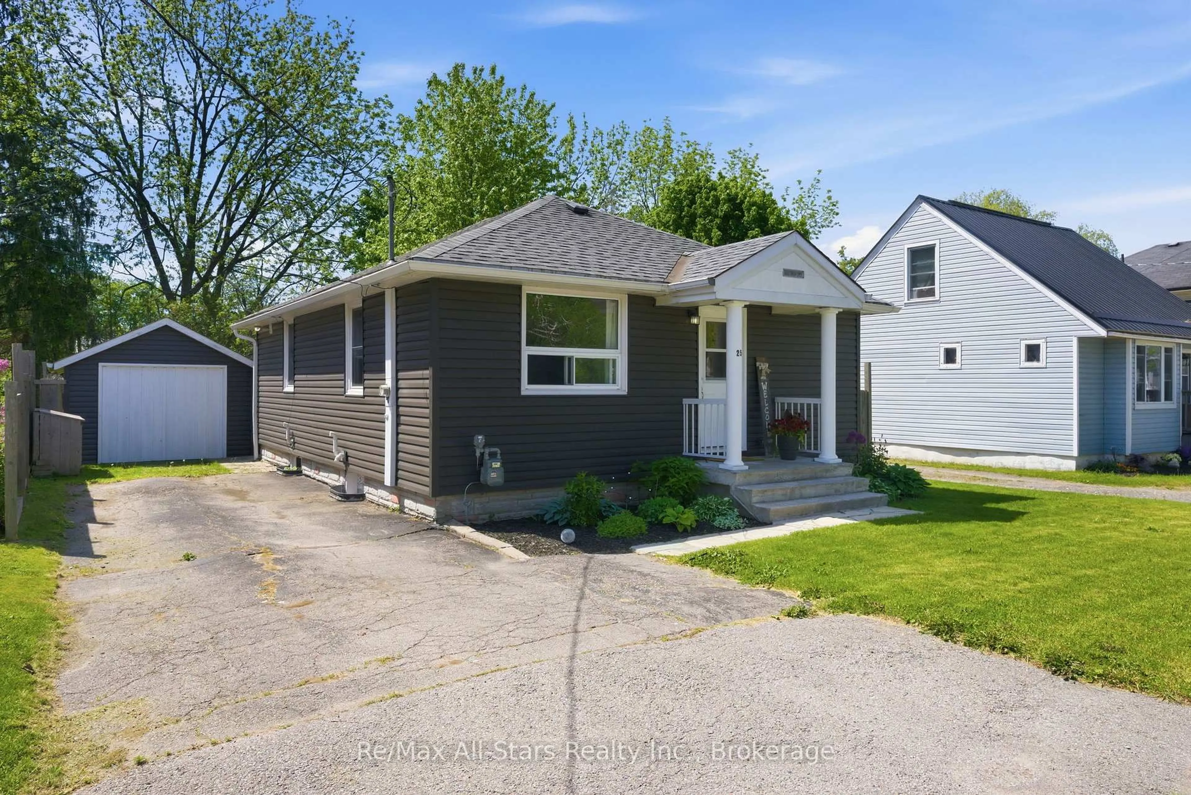 Home with vinyl exterior material, street for 25 Church St, Cramahe Ontario K0K 1S0