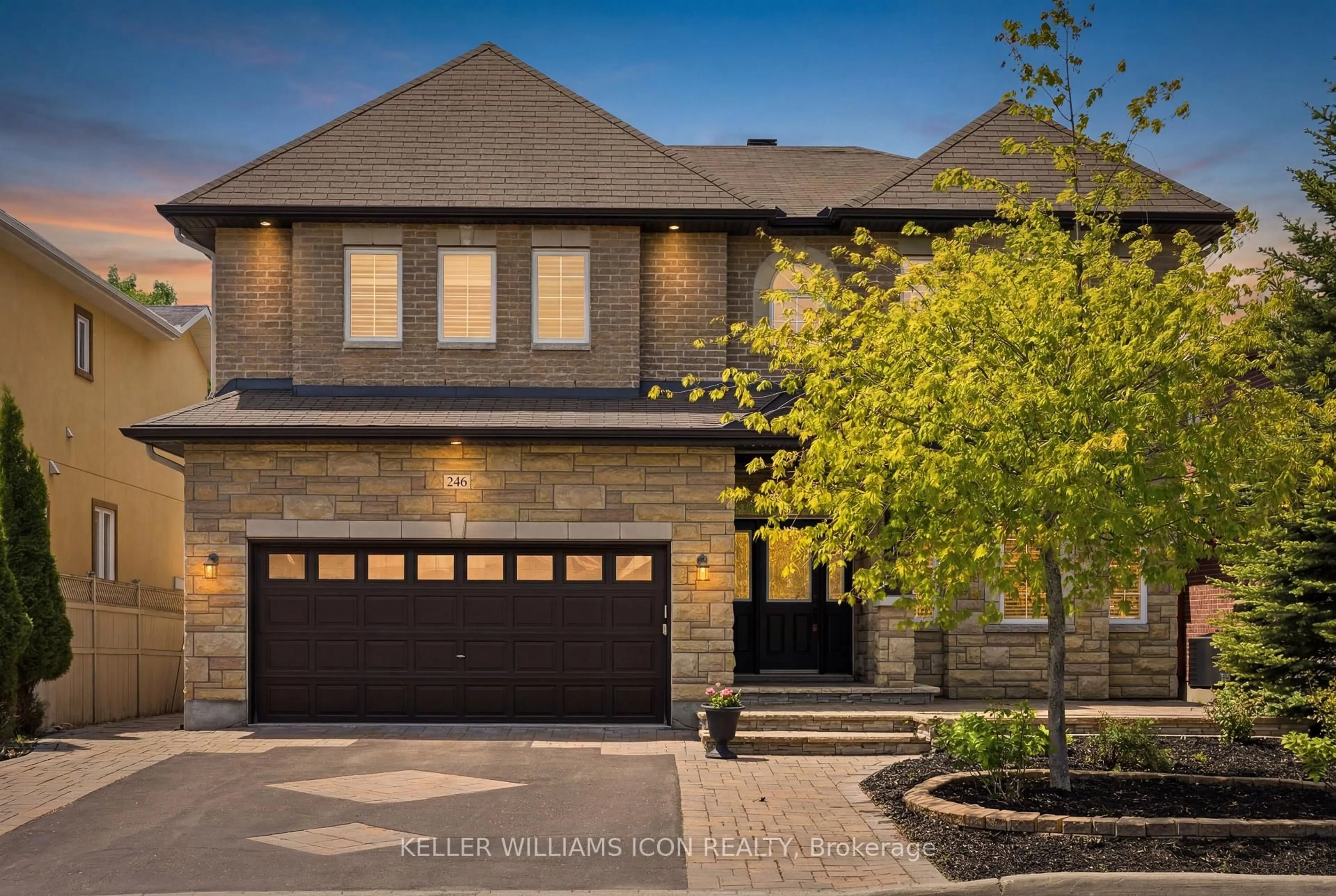 Home with brick exterior material, street for 246 Madhu Cres, Ottawa Ontario K2C 4J3
