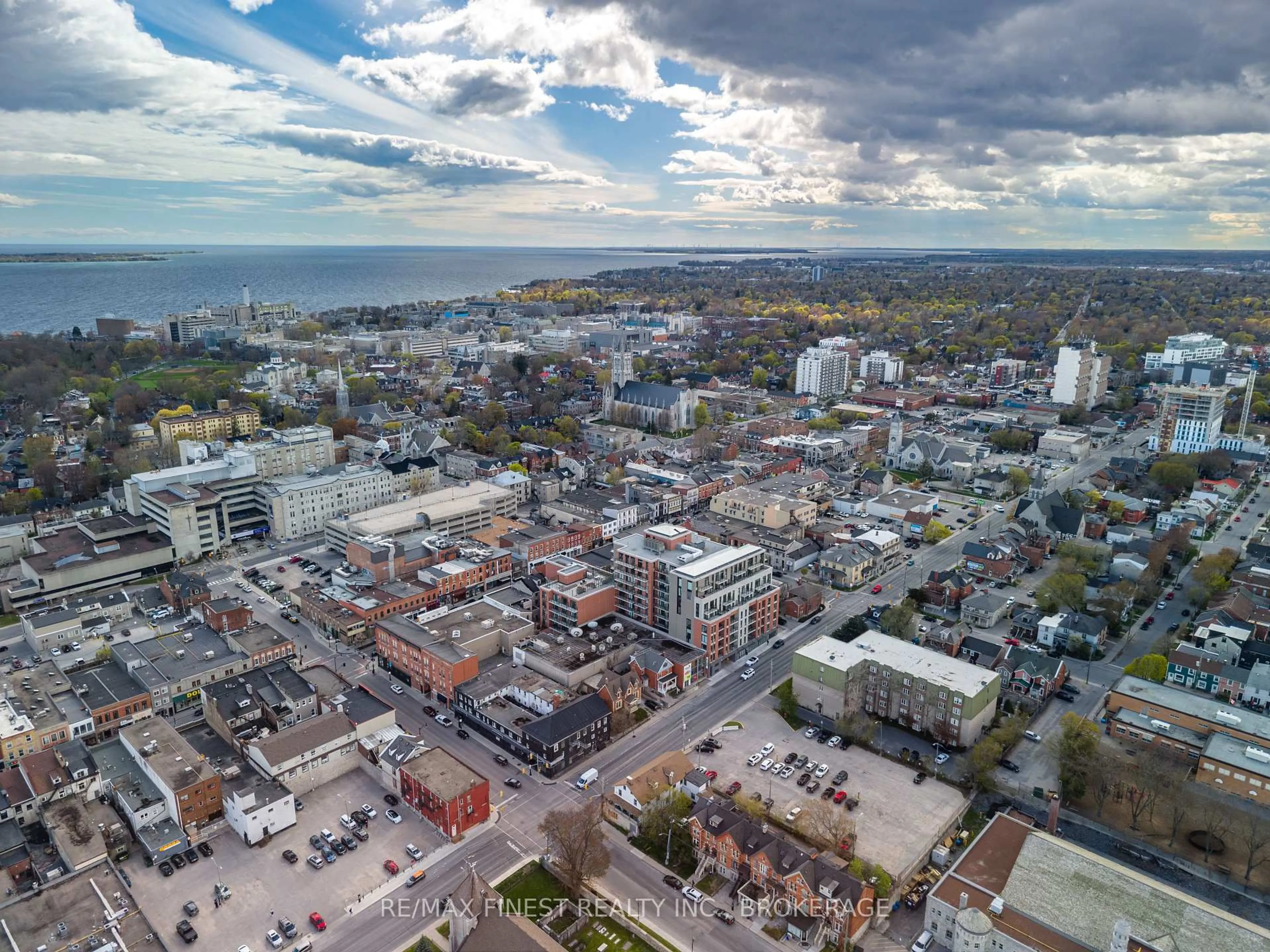A pic from outside/outdoor area/front of a property/back of a property/a pic from drone, unknown for 223 Princess St #614, Kingston Ontario K7L 1B3