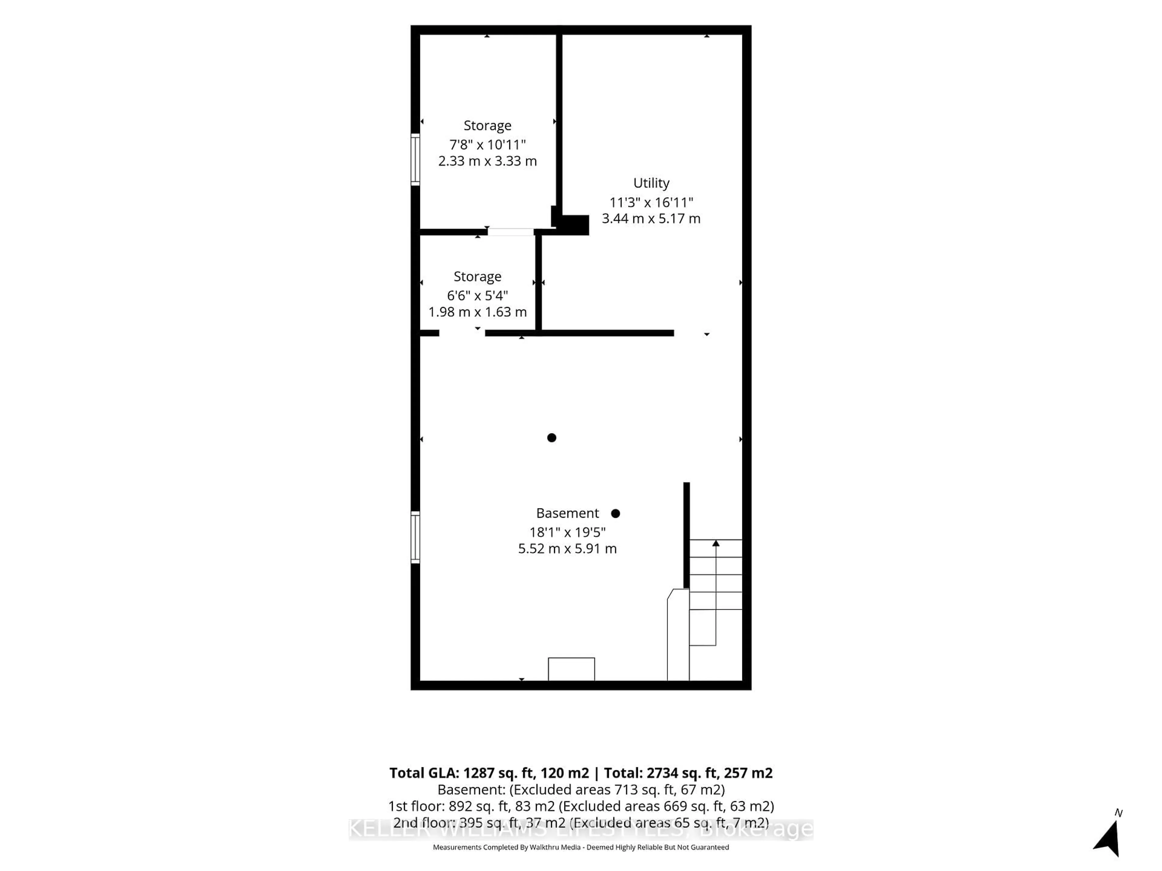 Floor plan for 36 Major St, London East Ontario N5Z 1E3