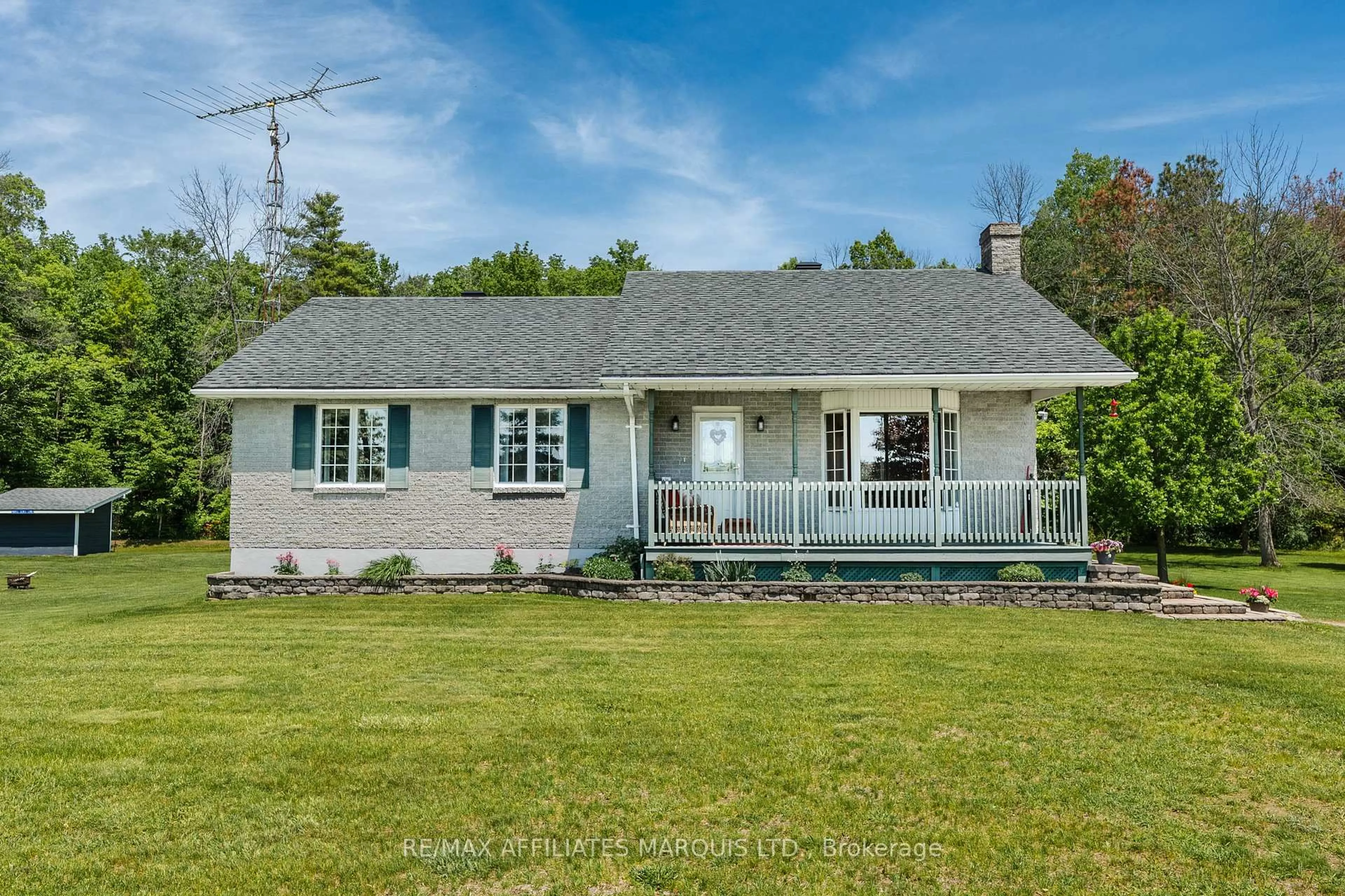 Home with vinyl exterior material, street for 4919 Morgan Rd, South Stormont Ontario K0C 1M0
